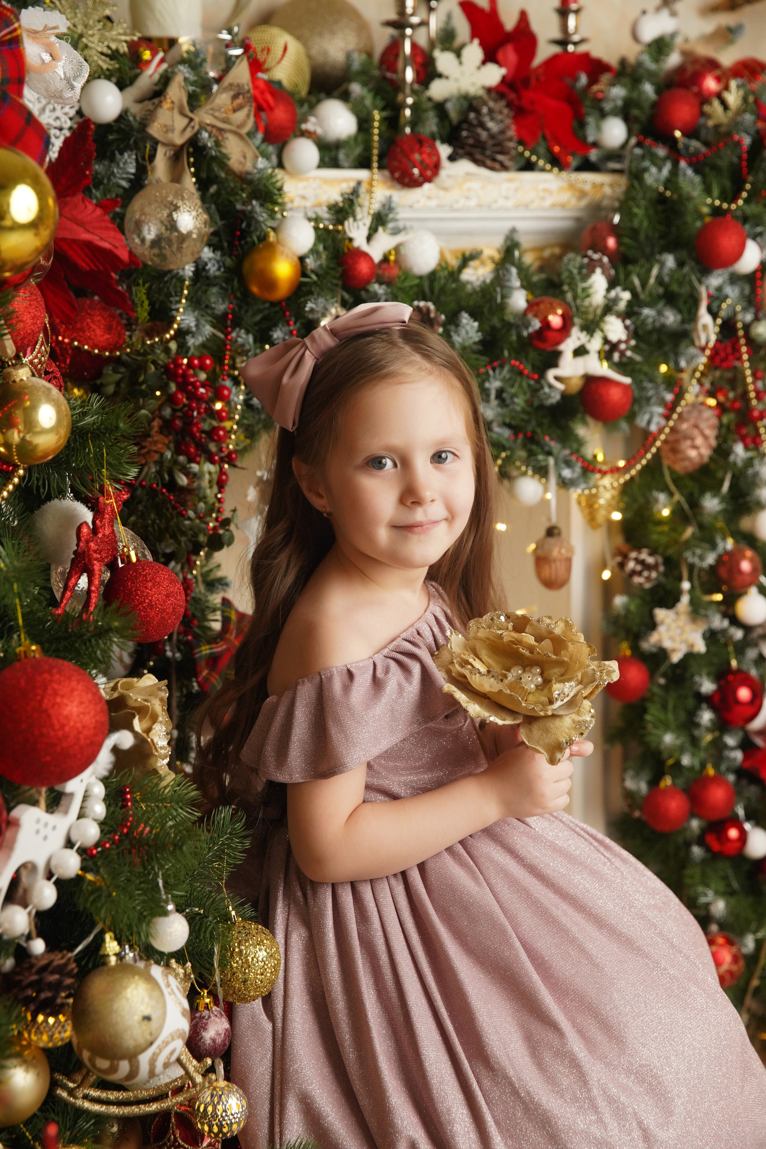 Новогодняя фотосессия. Фотограф новорожденных. Семейный и детский фотограф в городе Сургуте