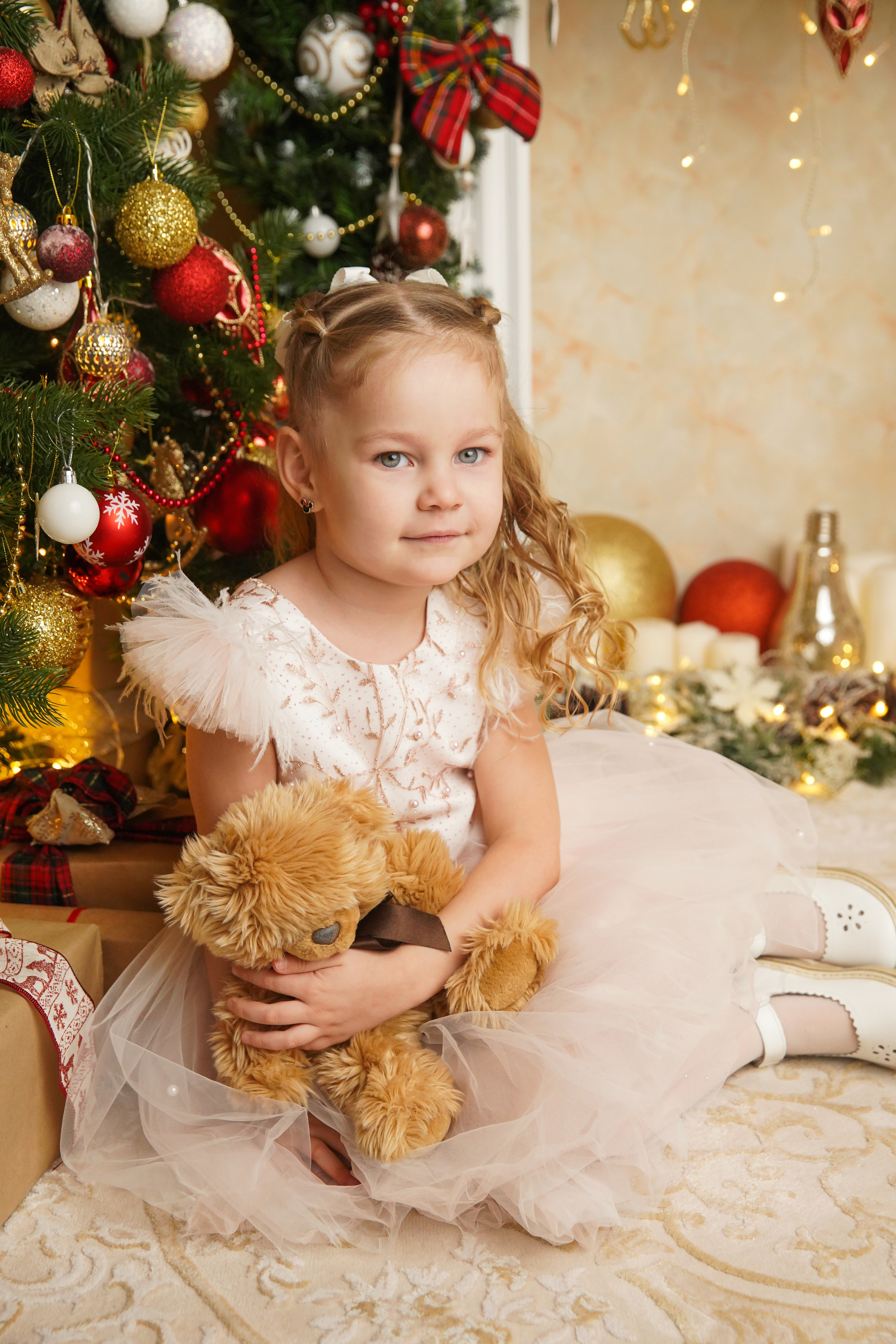 Новогодняя фотосессия. Фотограф новорожденных. Семейный и детский фотограф в городе Сургуте