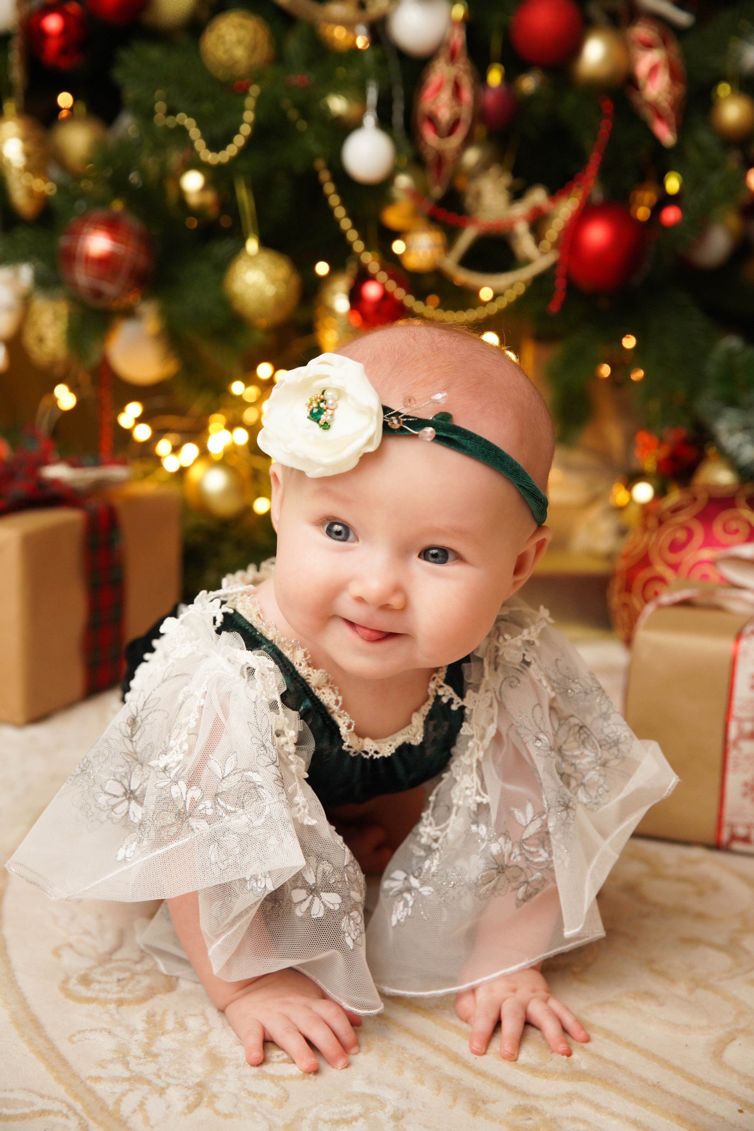 Новогодняя фотосессия. Фотограф новорожденных. Семейный и детский фотограф в городе Сургуте