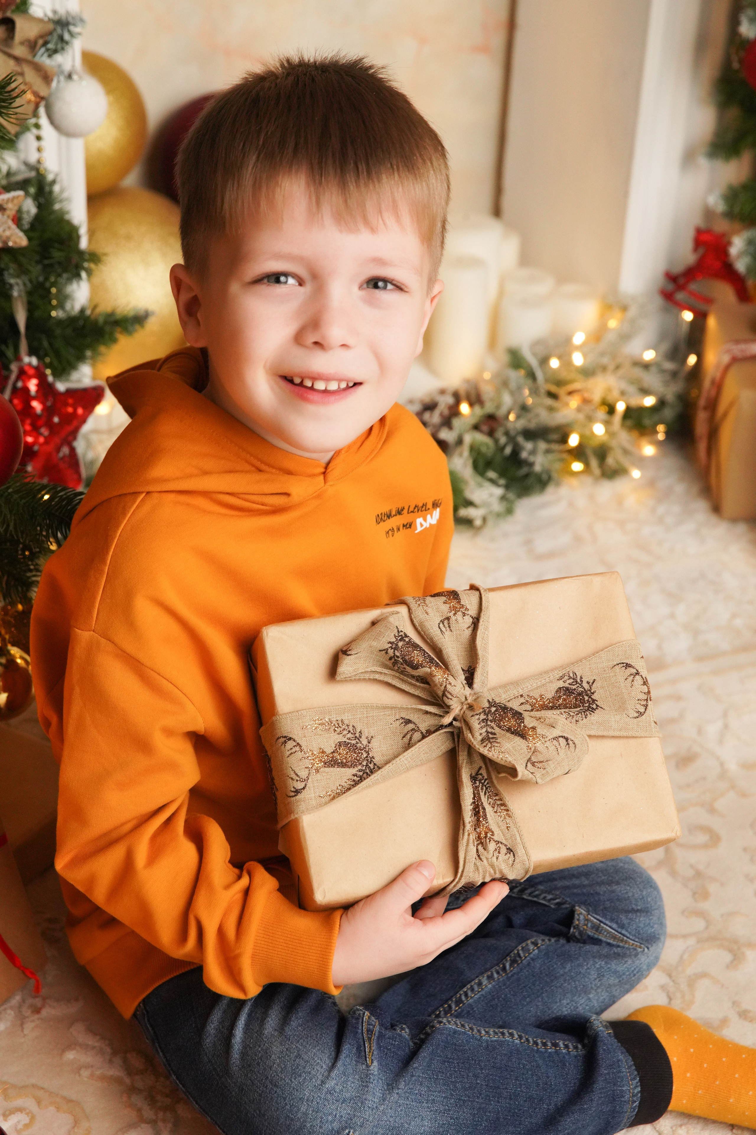 Новогодняя фотосессия. Фотограф новорожденных. Семейный и детский фотограф в городе Сургуте