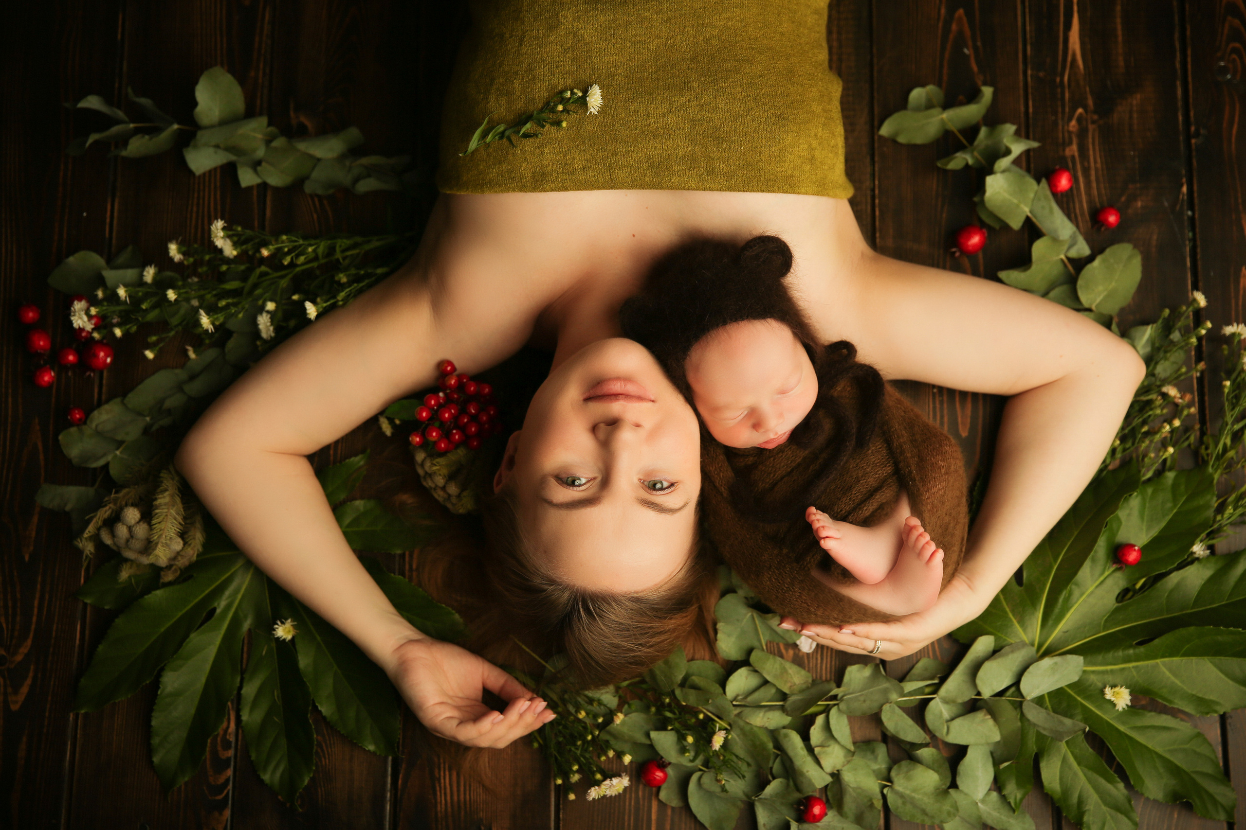 Мама и Малыш. Фотограф новорожденных. Семейный и детский фотограф в городе Сургуте