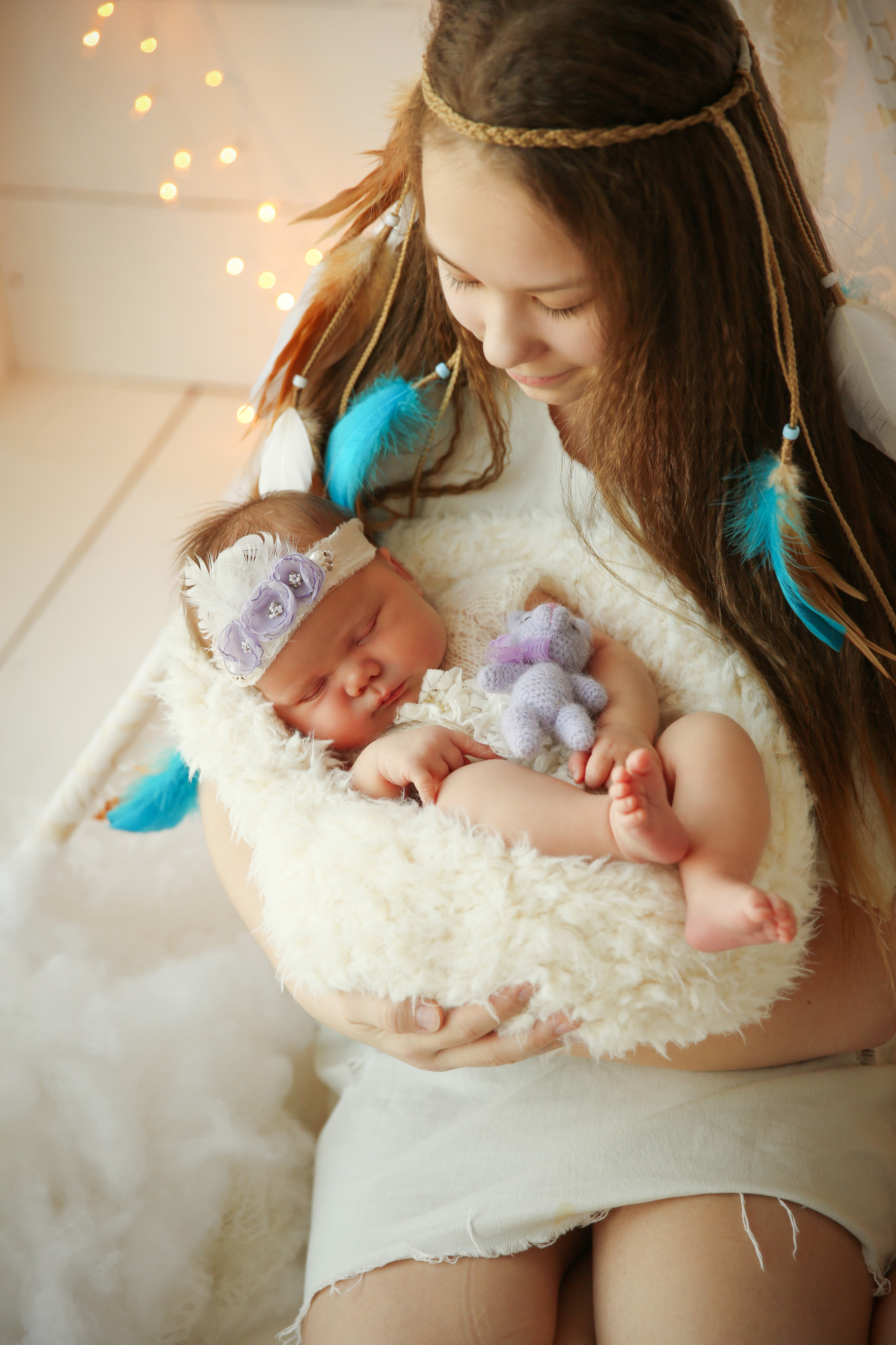 Newborm начало. Фотограф новорожденных. Семейный и детский фотограф в городе Сургуте