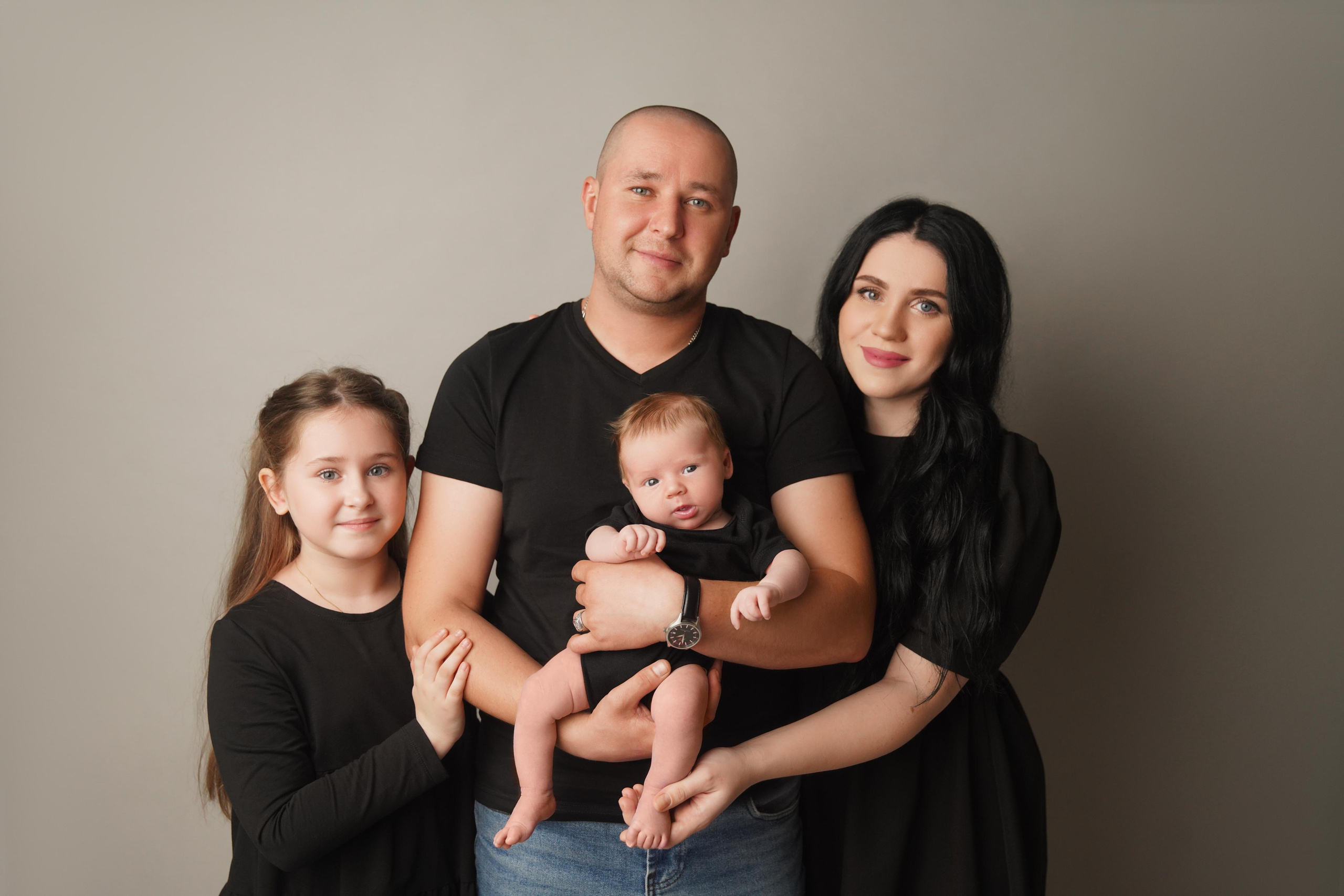 Портретная фотосессия. Фотограф новорожденных. Семейный и детский фотограф в городе Сургуте