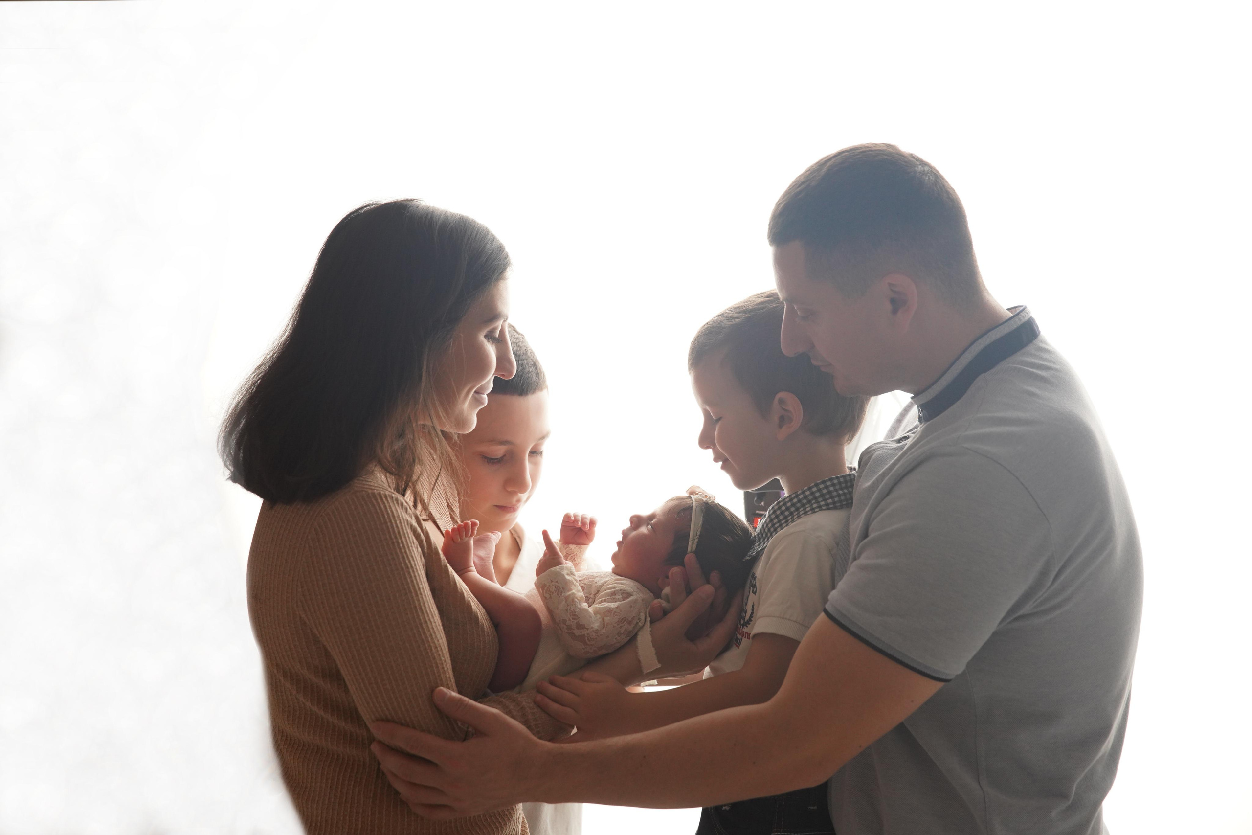 Альбом: Семейные. Фотограф новорожденных. Семейный и детский фотограф в городе Сургуте