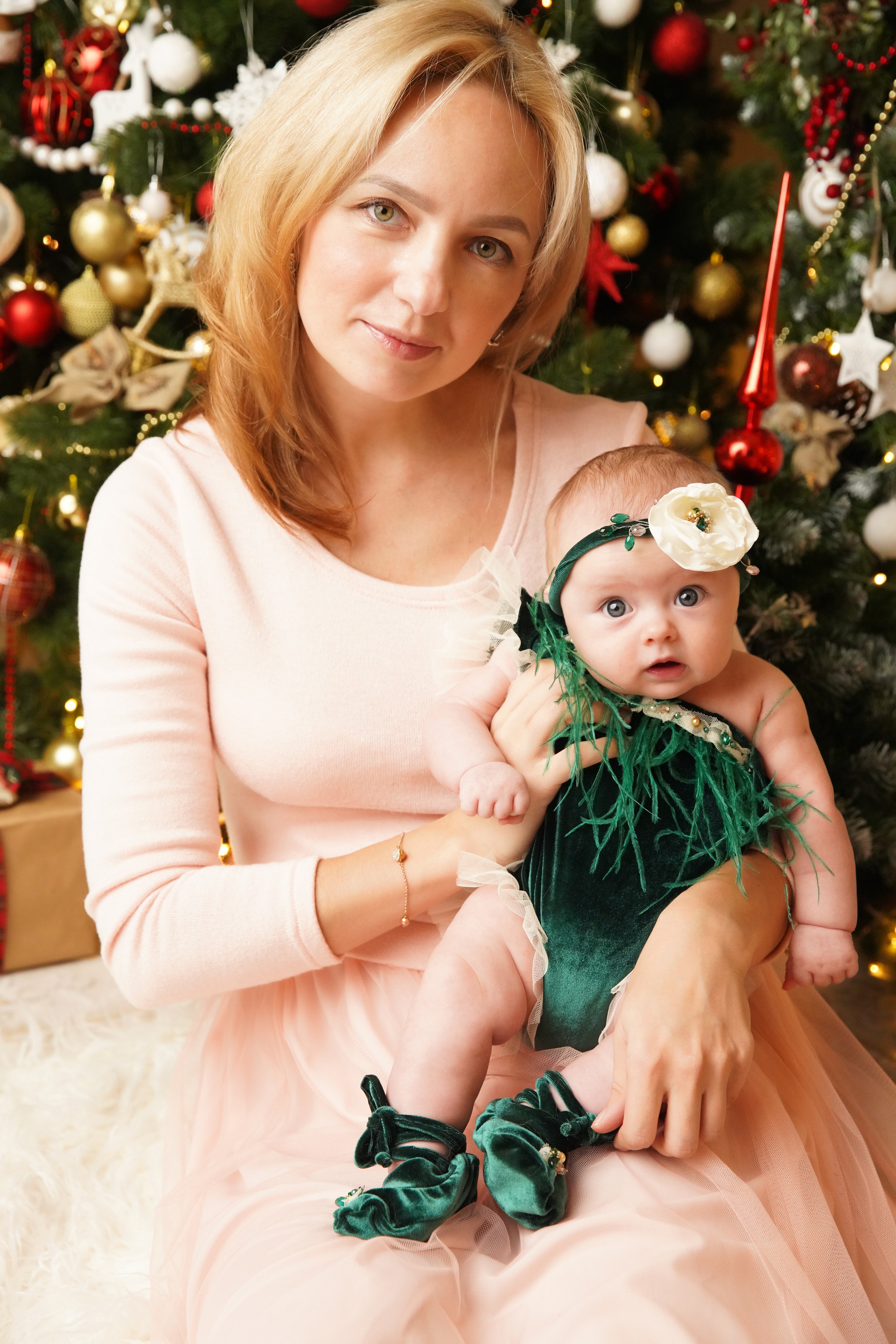 Новогодняя фотосессия. Фотограф новорожденных. Семейный и детский фотограф в городе Сургуте