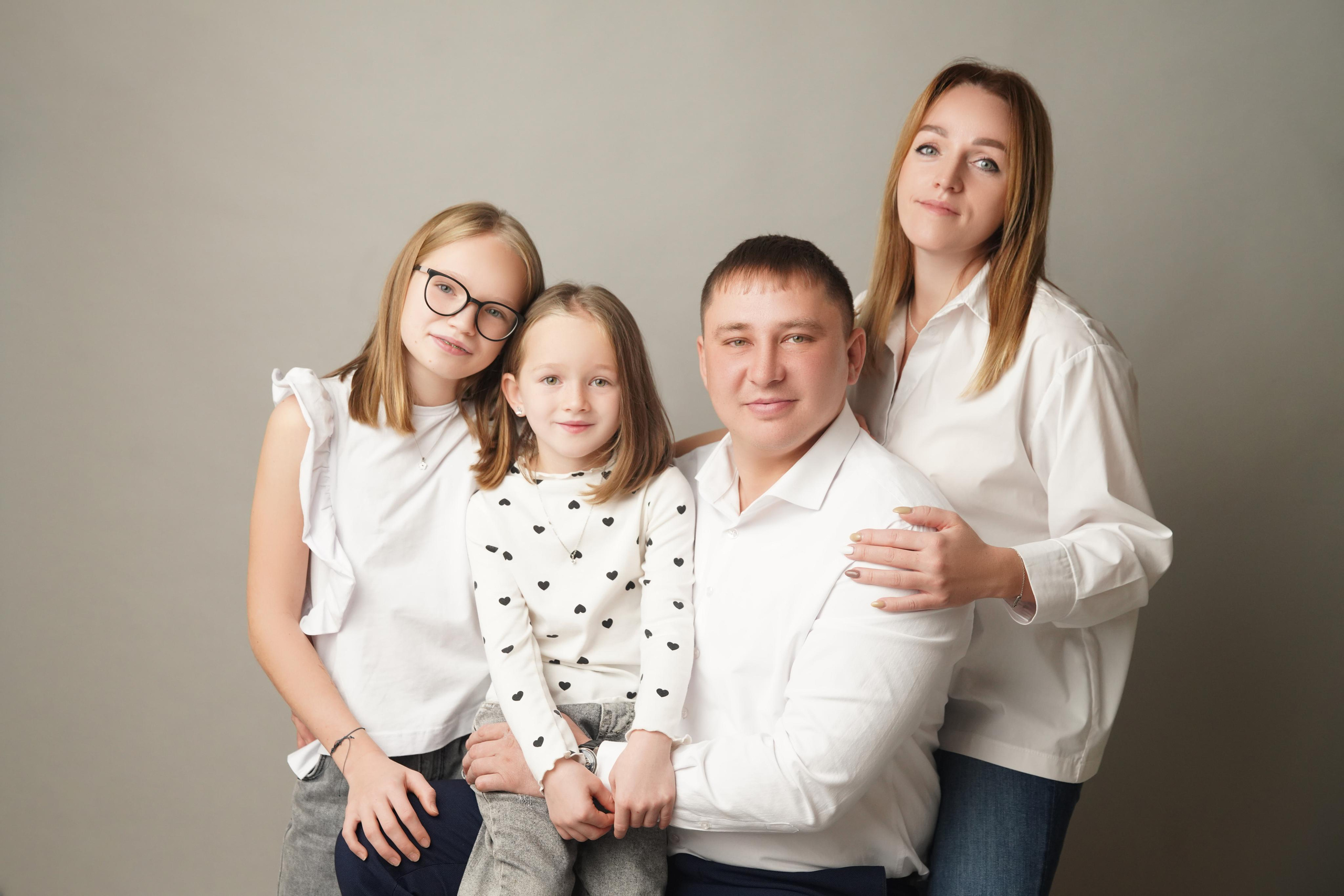 Портретная фотосессия. Фотограф новорожденных. Семейный и детский фотограф в городе Сургуте