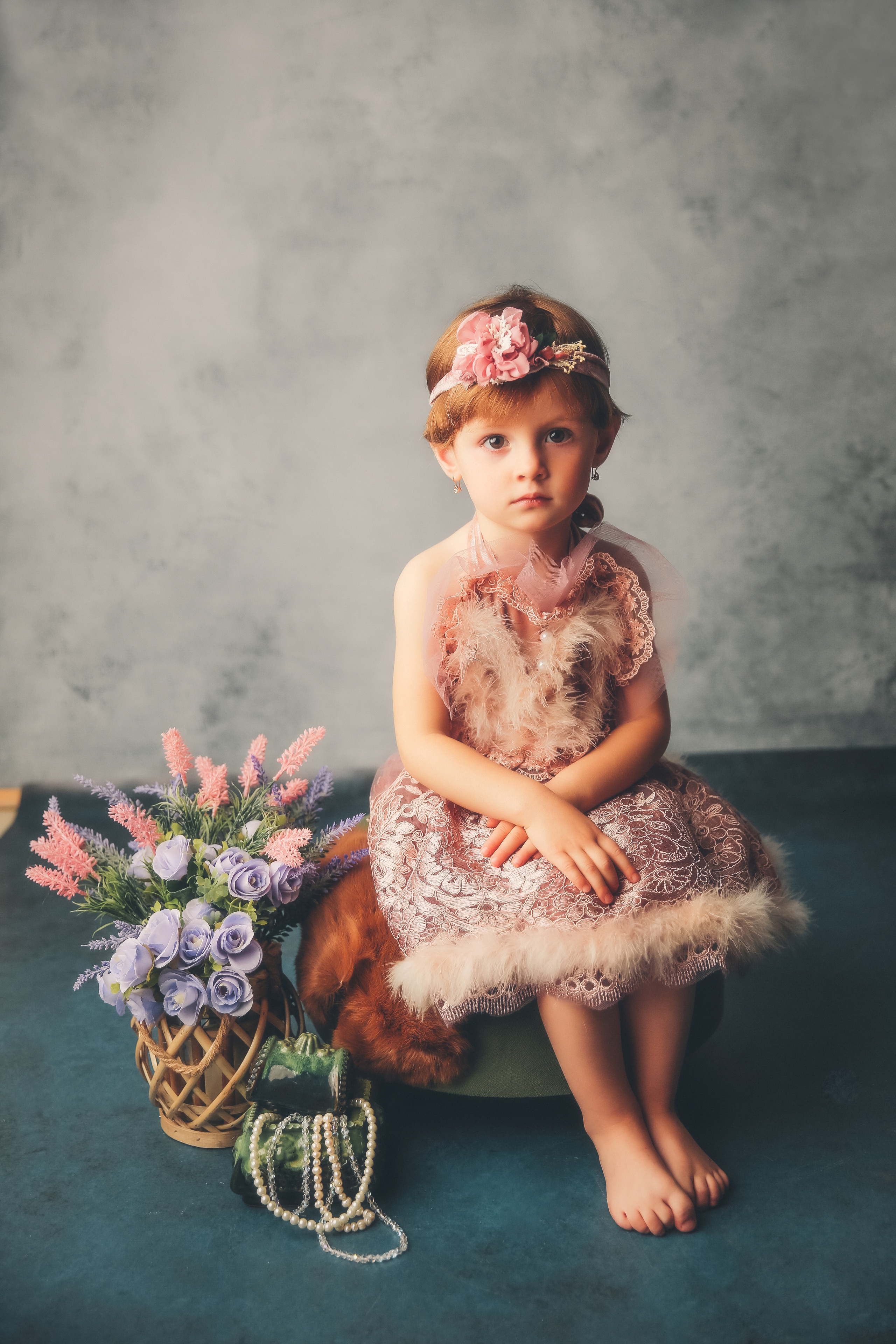 Эпоха Возрождения. Фотограф новорожденных. Семейный и детский фотограф в городе Сургуте