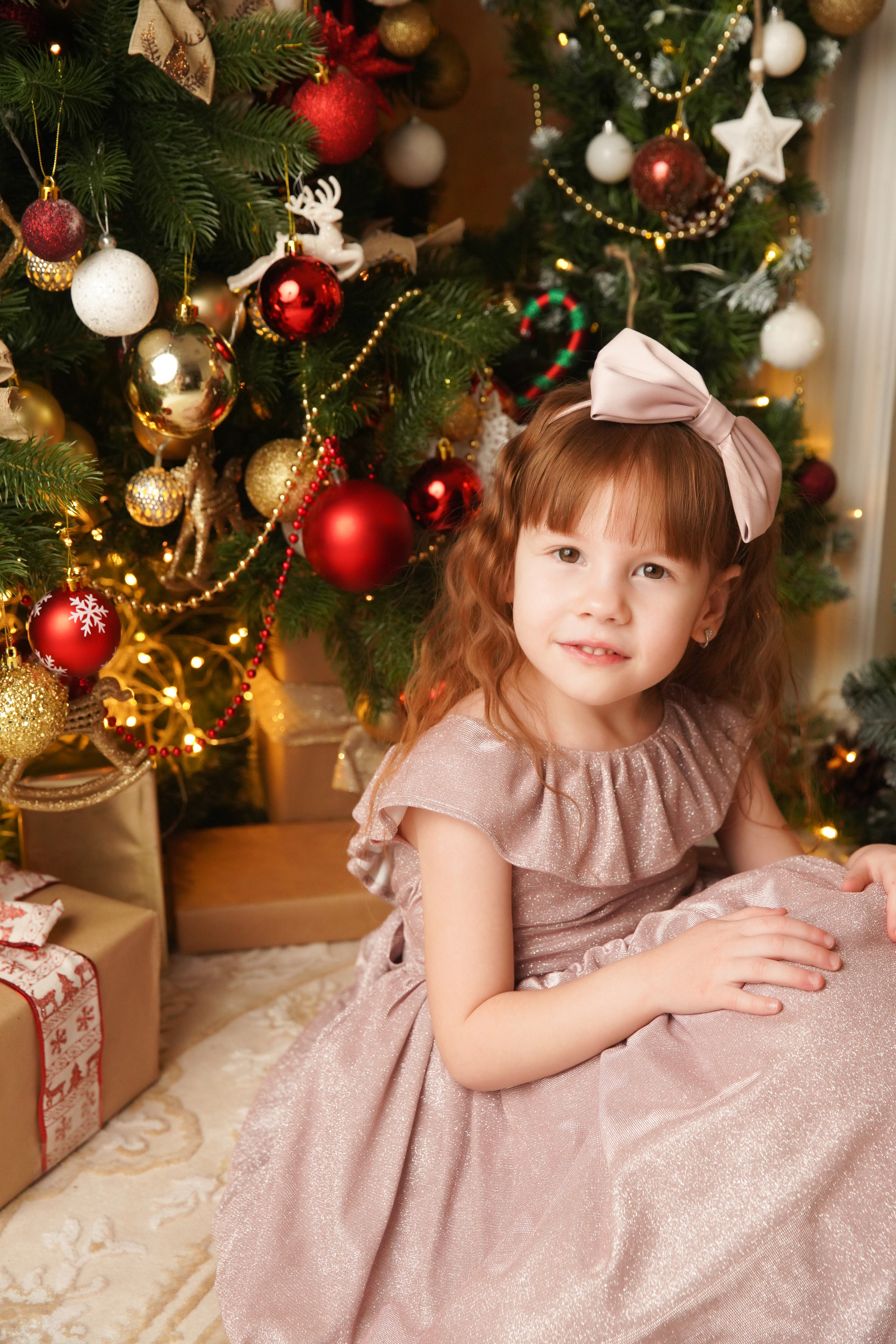 Новогодняя фотосессия. Фотограф новорожденных. Семейный и детский фотограф в городе Сургуте