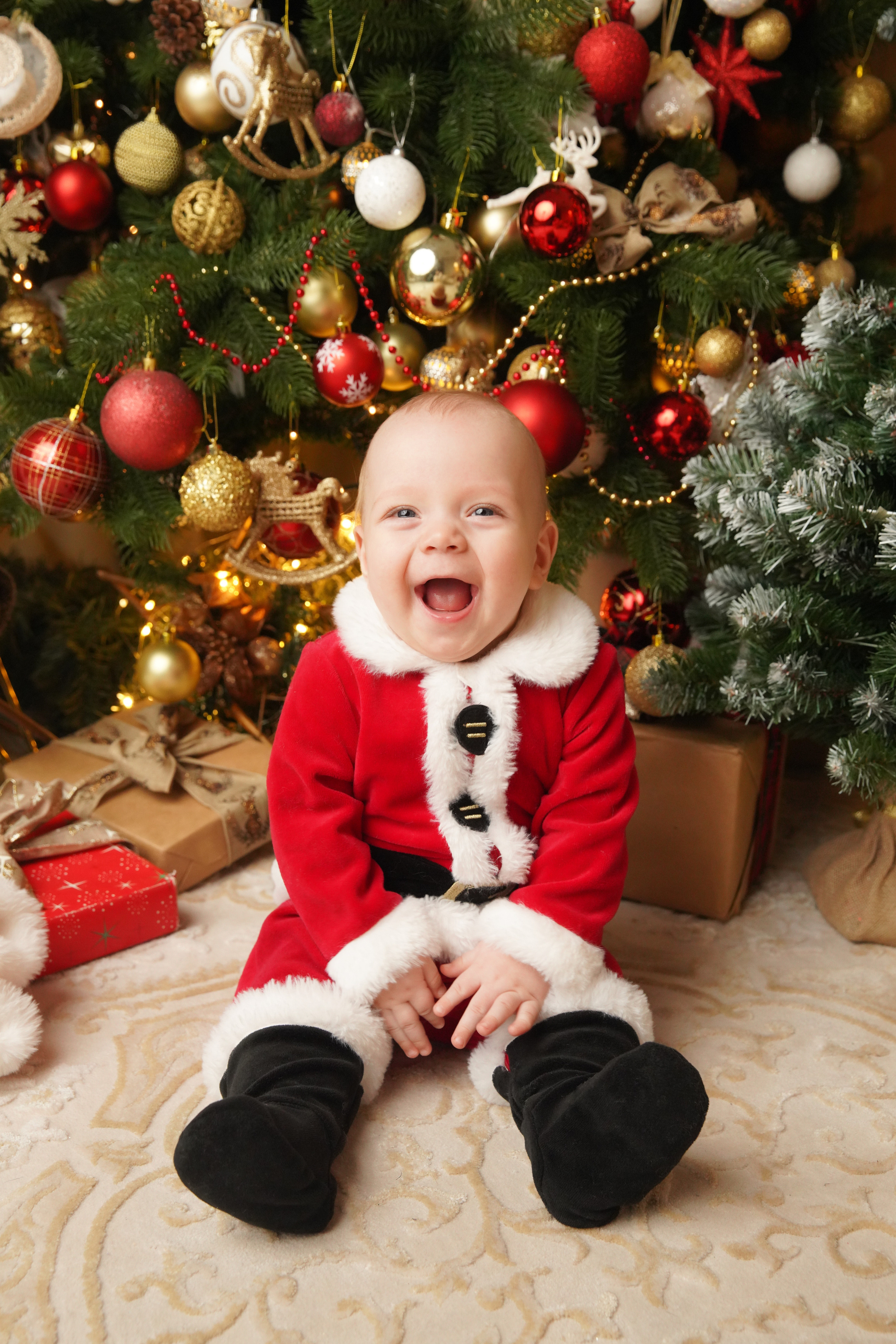 Новогодняя фотосессия. Фотограф новорожденных. Семейный и детский фотограф в городе Сургуте