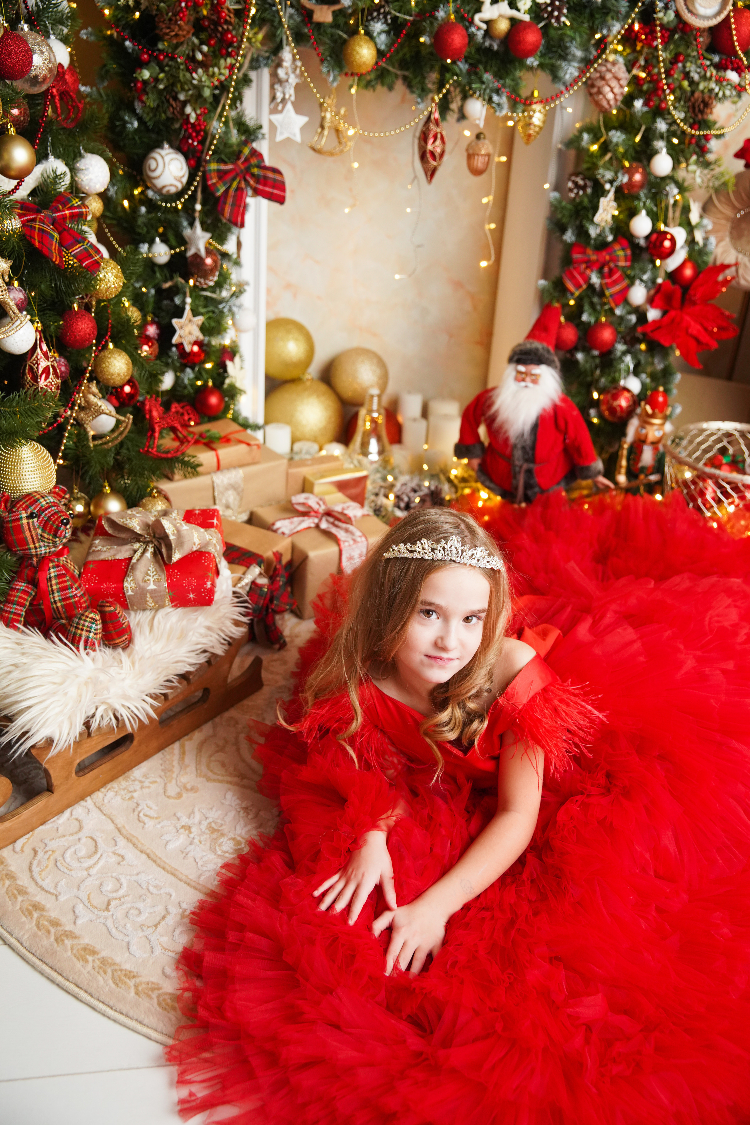 Новогодняя фотосессия. Фотограф новорожденных. Семейный и детский фотограф в городе Сургуте