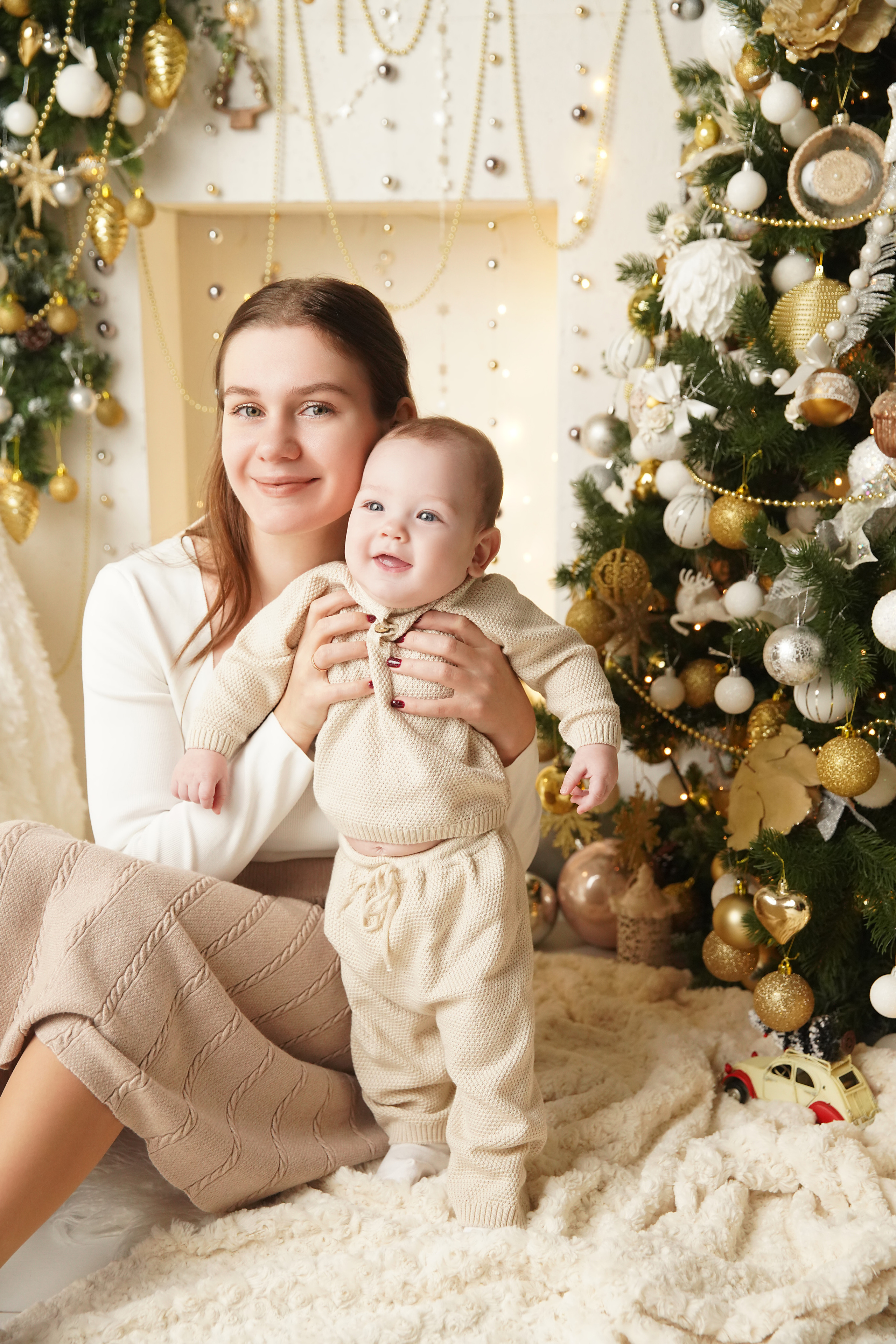 Новогодняя фотосессия. Фотограф новорожденных. Семейный и детский фотограф в городе Сургуте