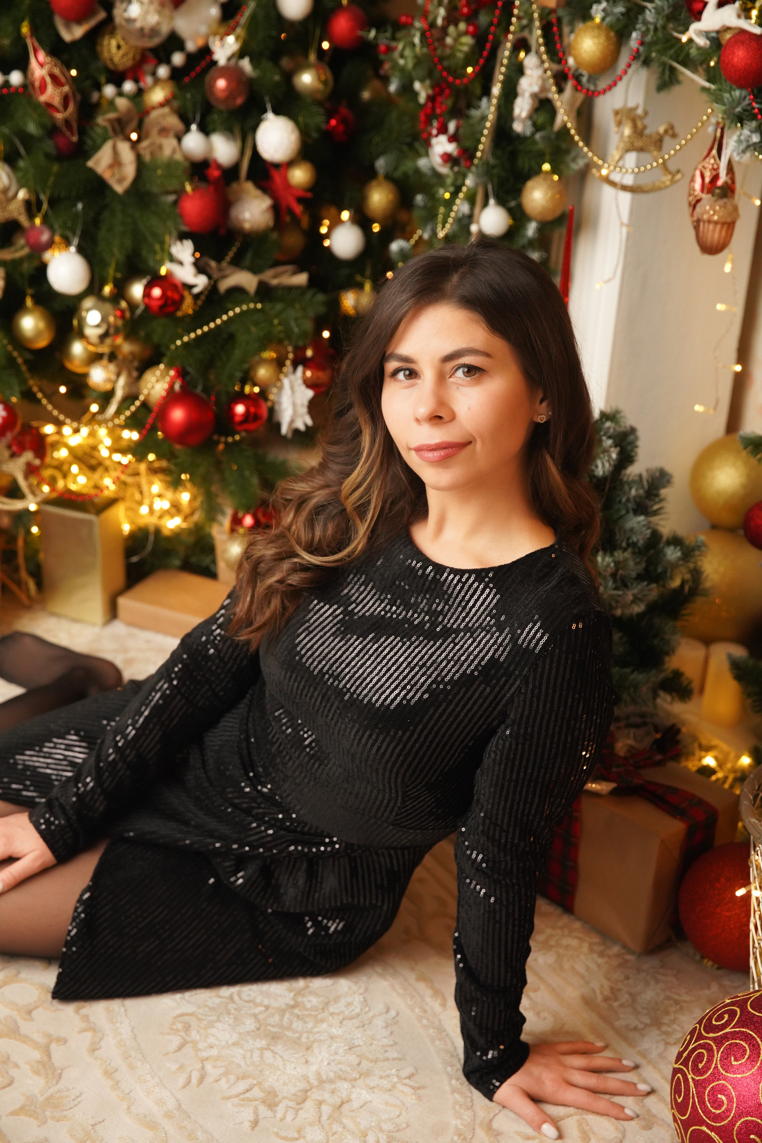 Новогодняя фотосессия. Фотограф новорожденных. Семейный и детский фотограф в городе Сургуте