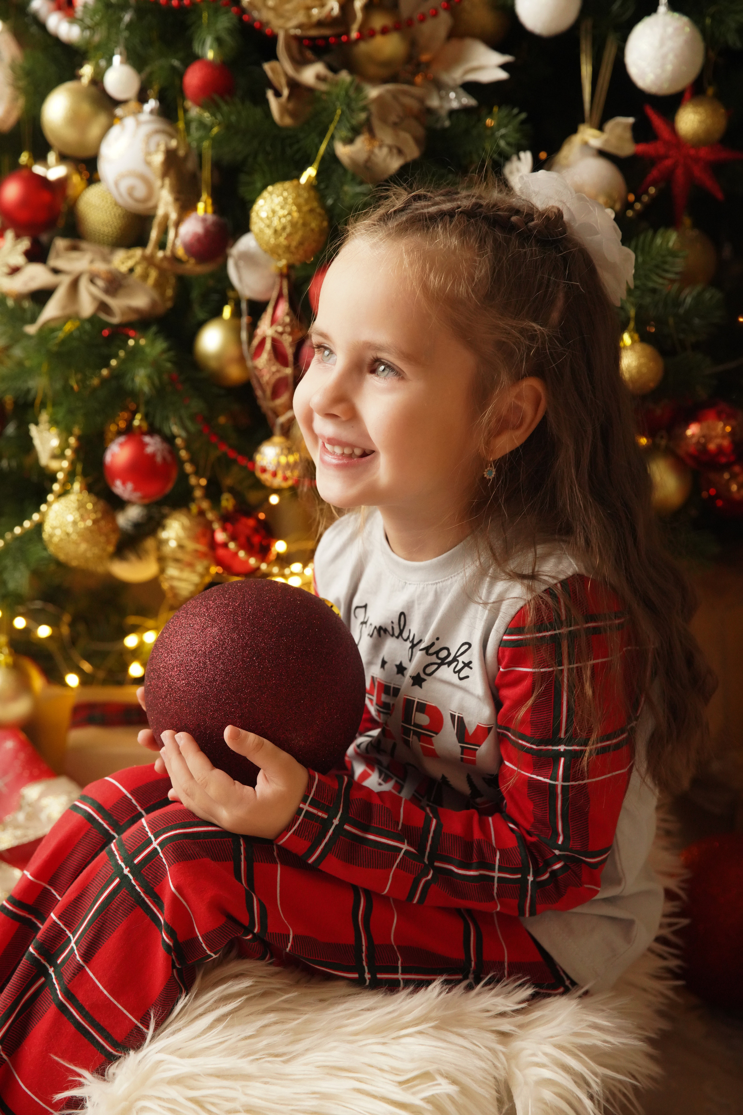 Новогодняя фотосессия. Фотограф новорожденных. Семейный и детский фотограф в городе Сургуте