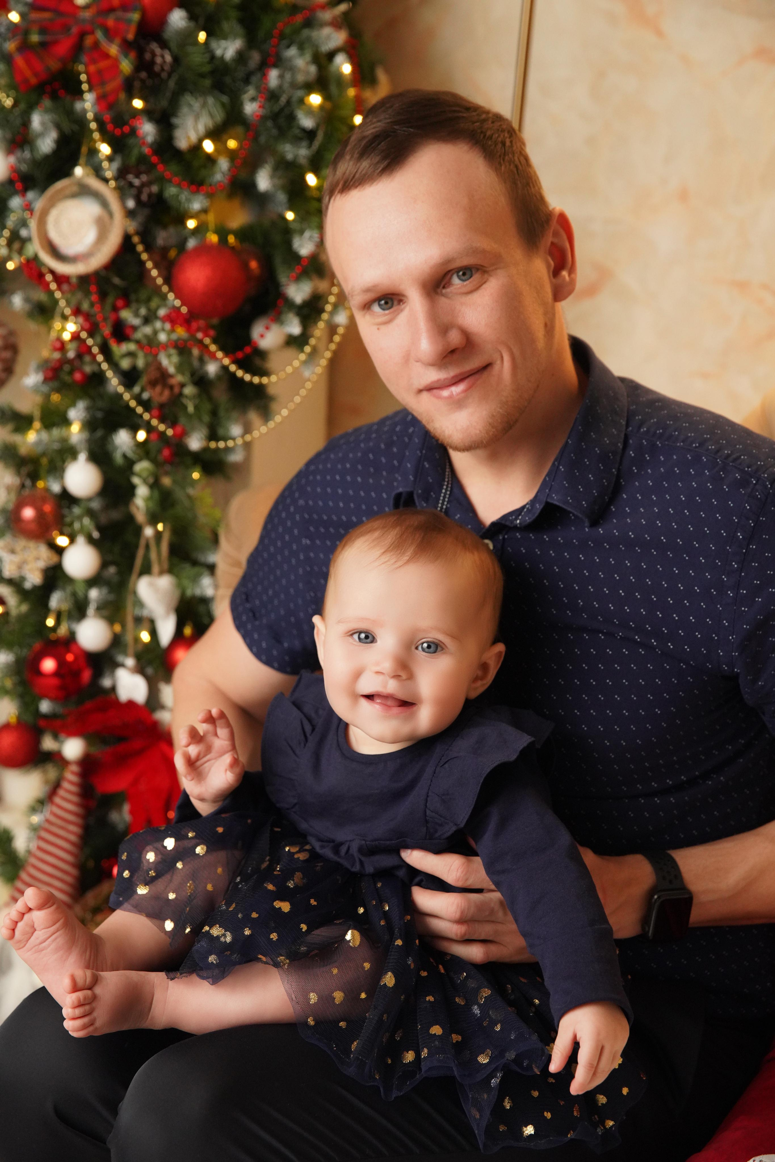 Новогодняя фотосессия. Фотограф новорожденных. Семейный и детский фотограф в городе Сургуте