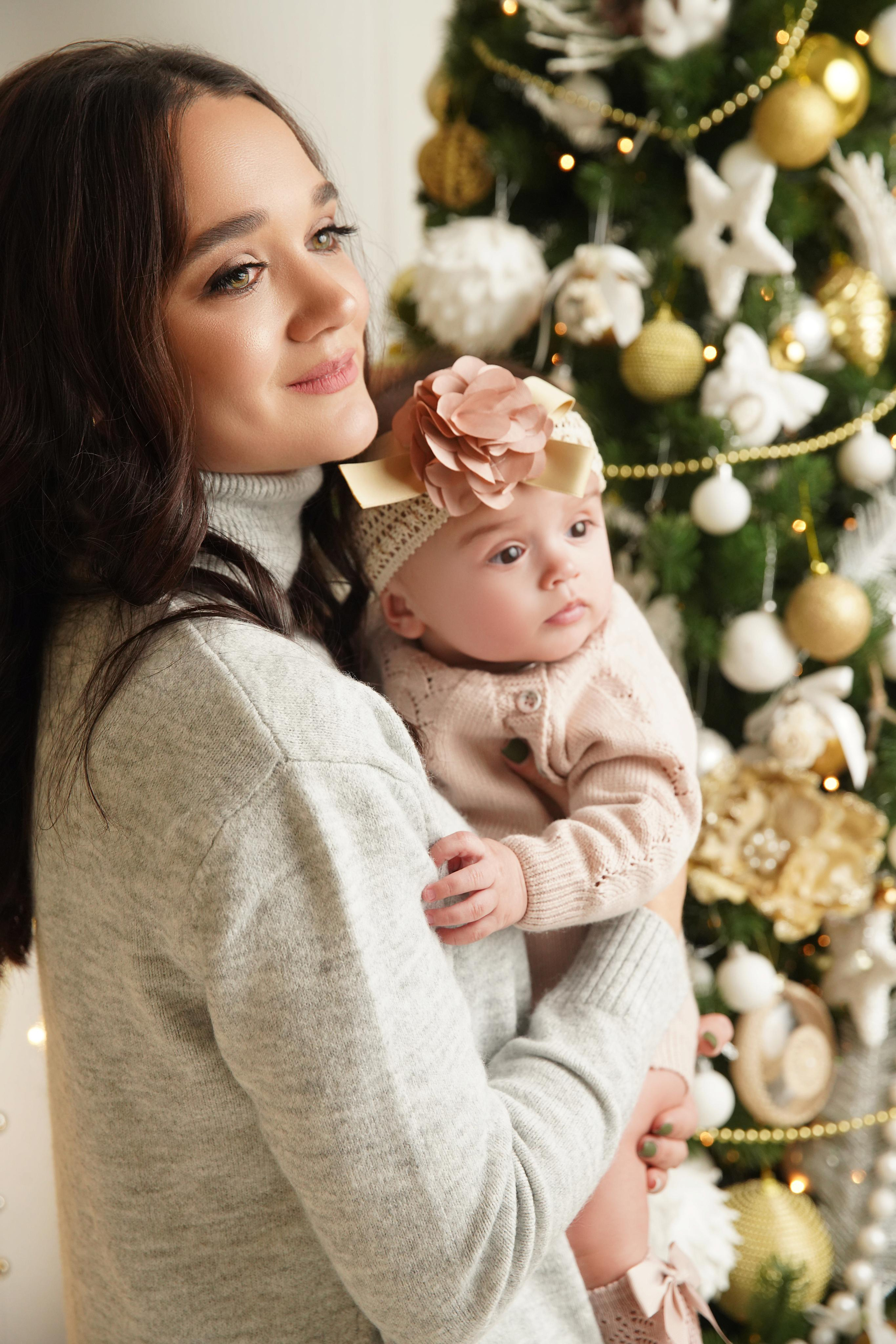 Новогодняя фотосессия. Фотограф новорожденных. Семейный и детский фотограф в городе Сургуте