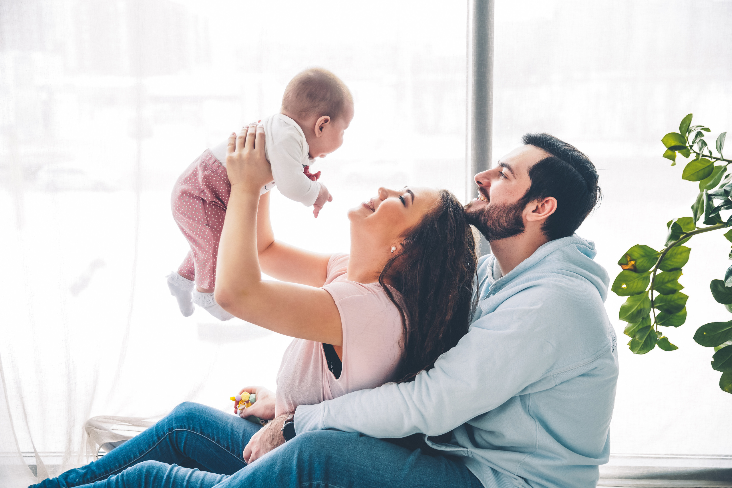 Фотосессия в интерьере. Фотограф новорожденных. Семейный и детский фотограф в городе Сургуте