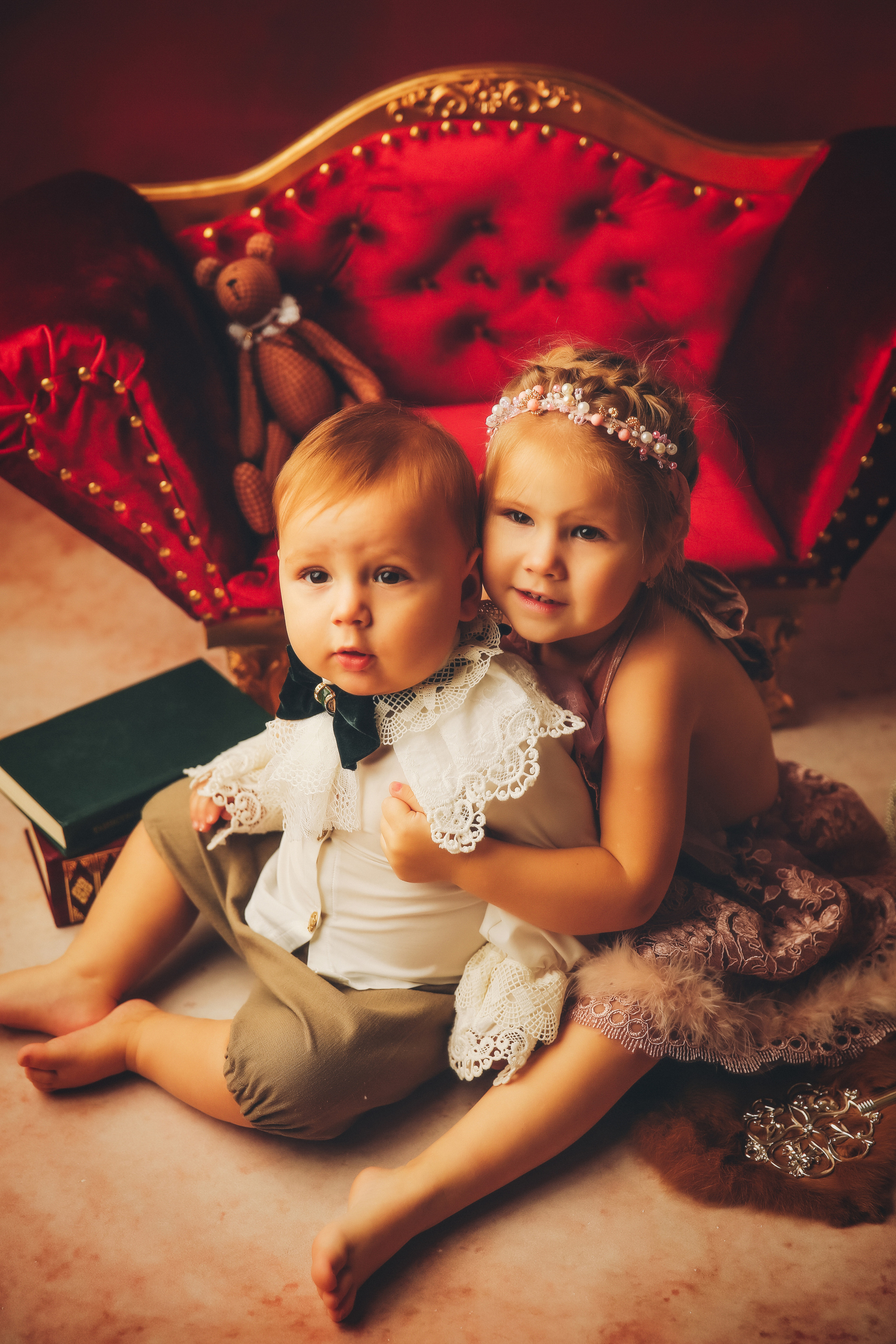 Эпоха Возрождения. Фотограф новорожденных. Семейный и детский фотограф в городе Сургуте