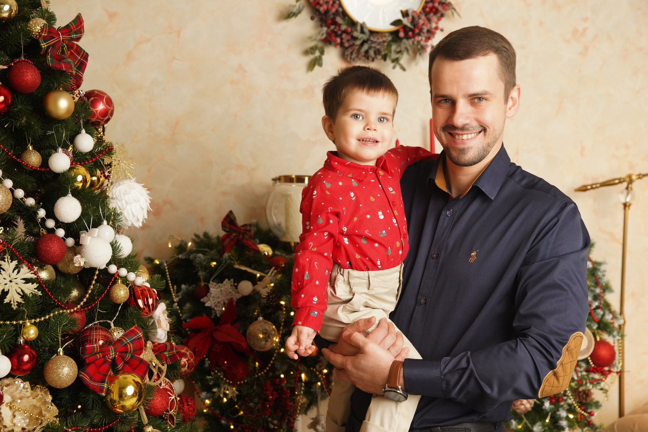 Новогодняя фотосессия. Фотограф новорожденных. Семейный и детский фотограф в городе Сургуте