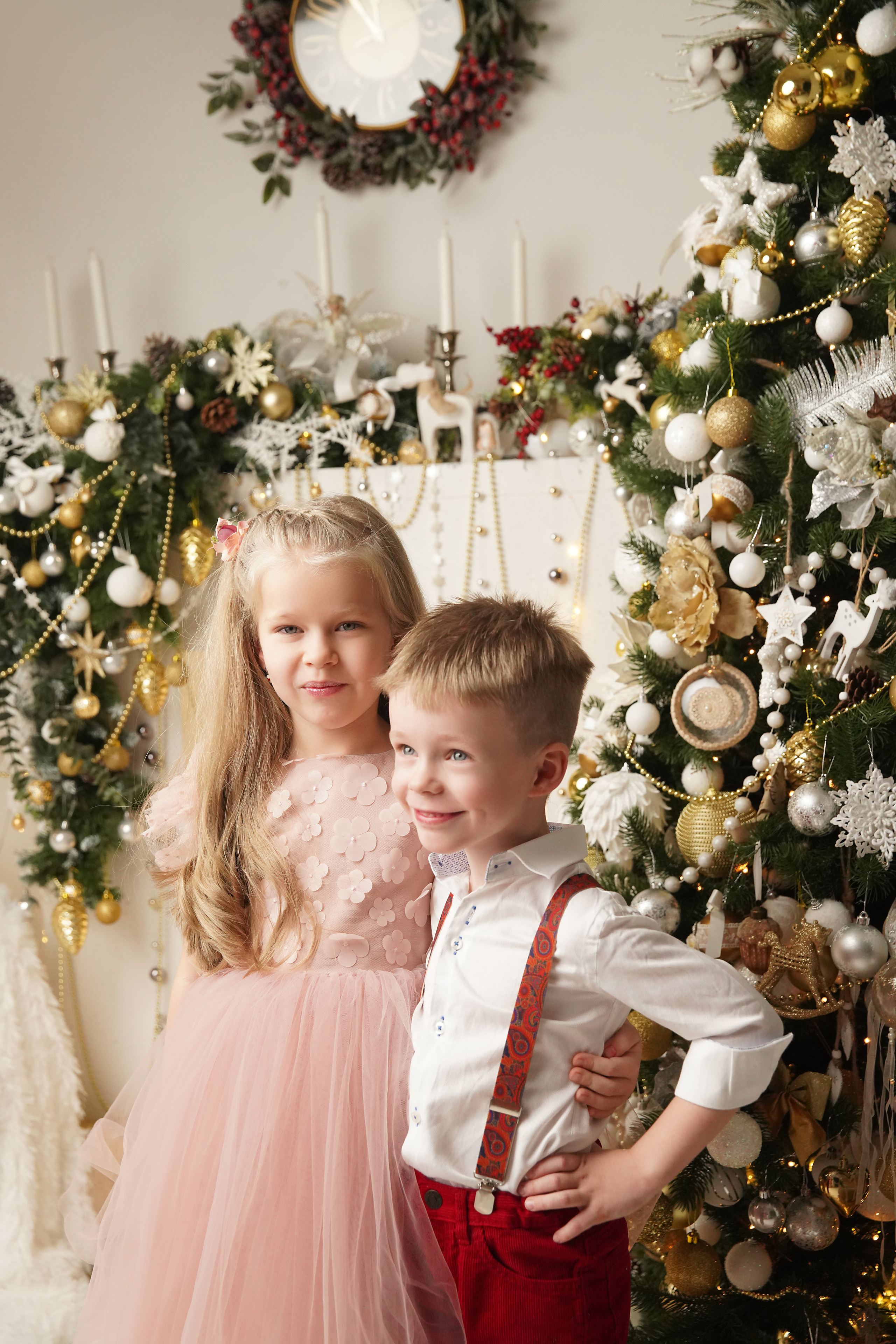 Новогодняя фотосессия. Фотограф новорожденных. Семейный и детский фотограф в городе Сургуте