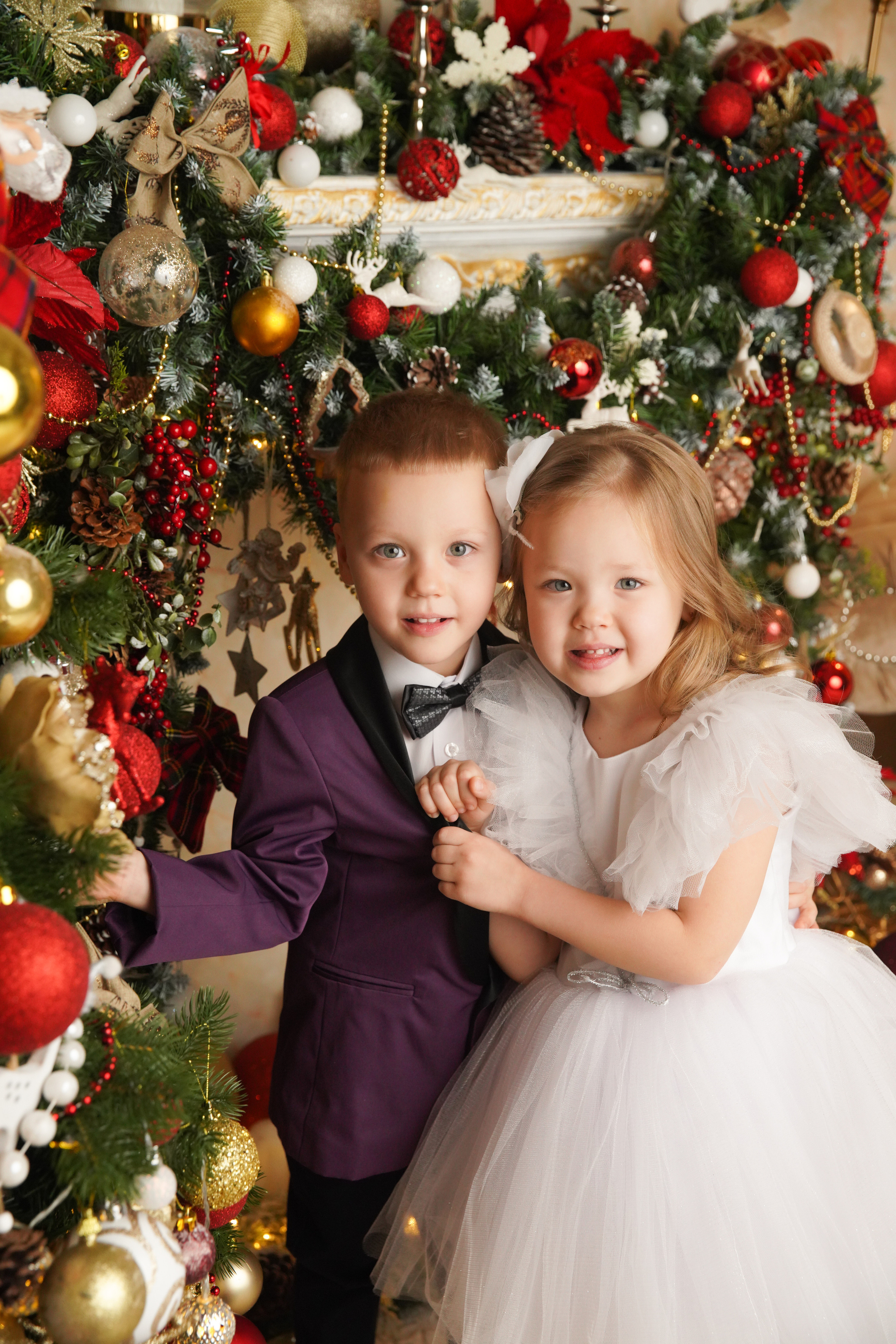 Новогодняя фотосессия. Фотограф новорожденных. Семейный и детский фотограф в городе Сургуте