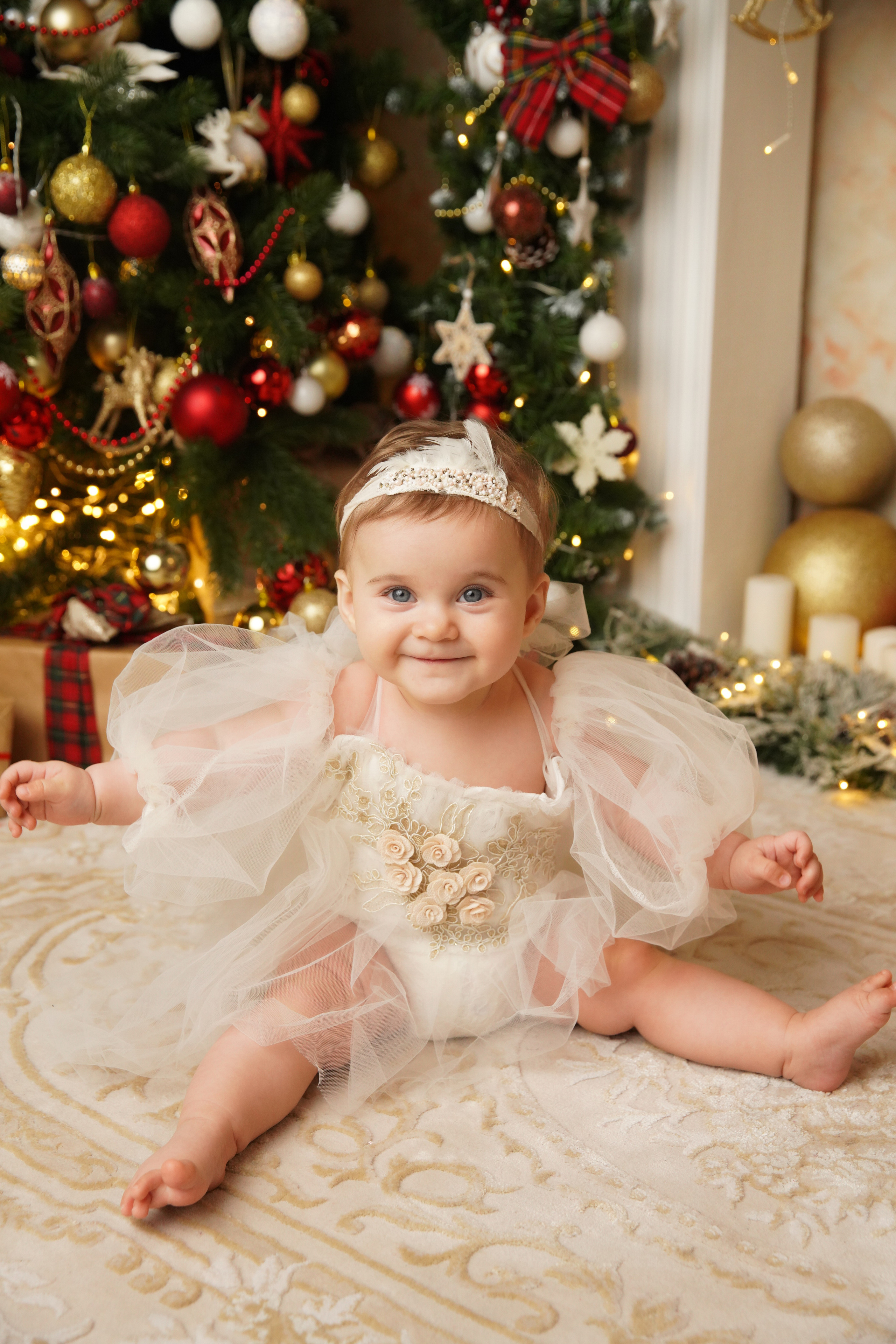 Новогодняя фотосессия. Фотограф новорожденных. Семейный и детский фотограф в городе Сургуте