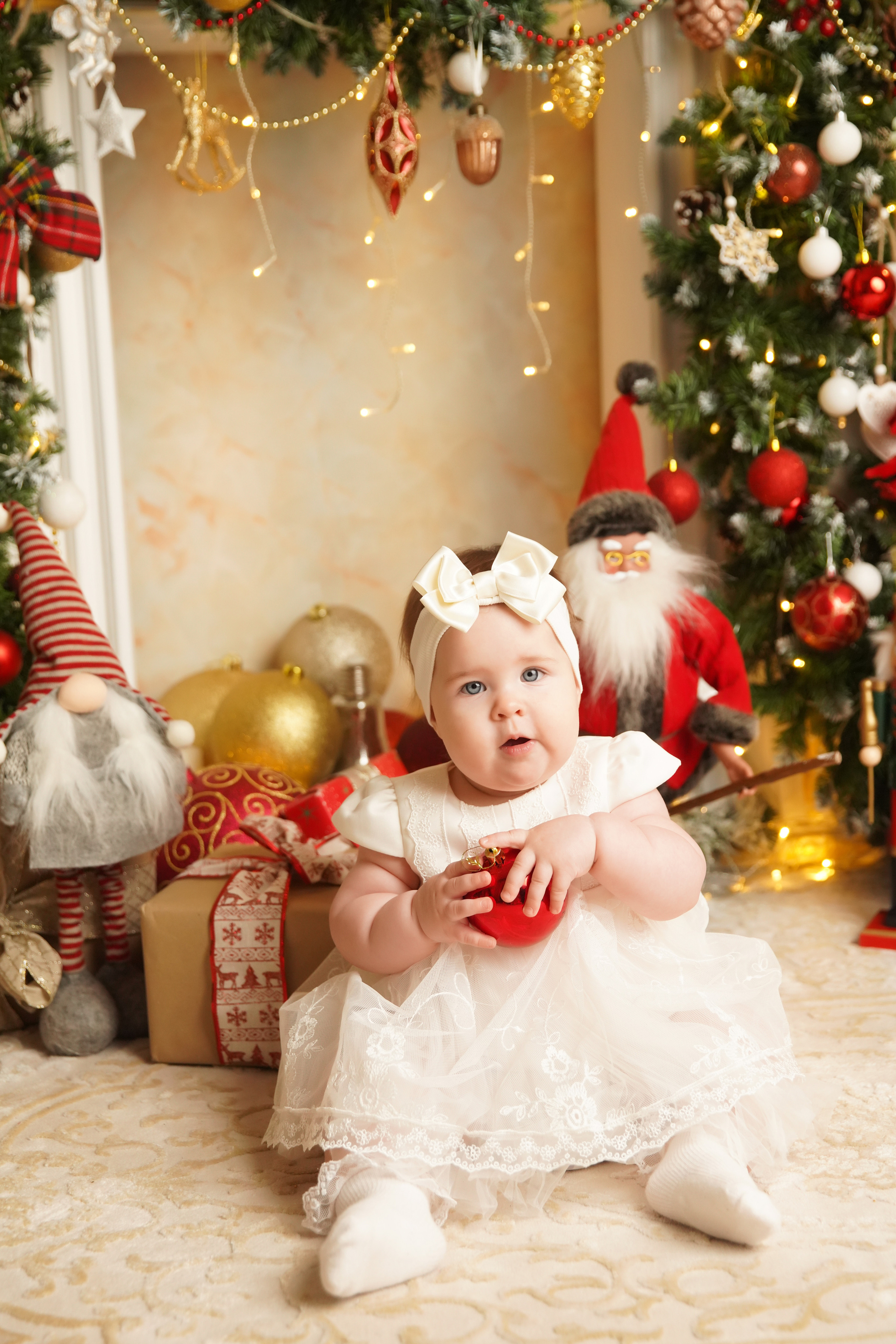 Новогодняя фотосессия. Фотограф новорожденных. Семейный и детский фотограф в городе Сургуте
