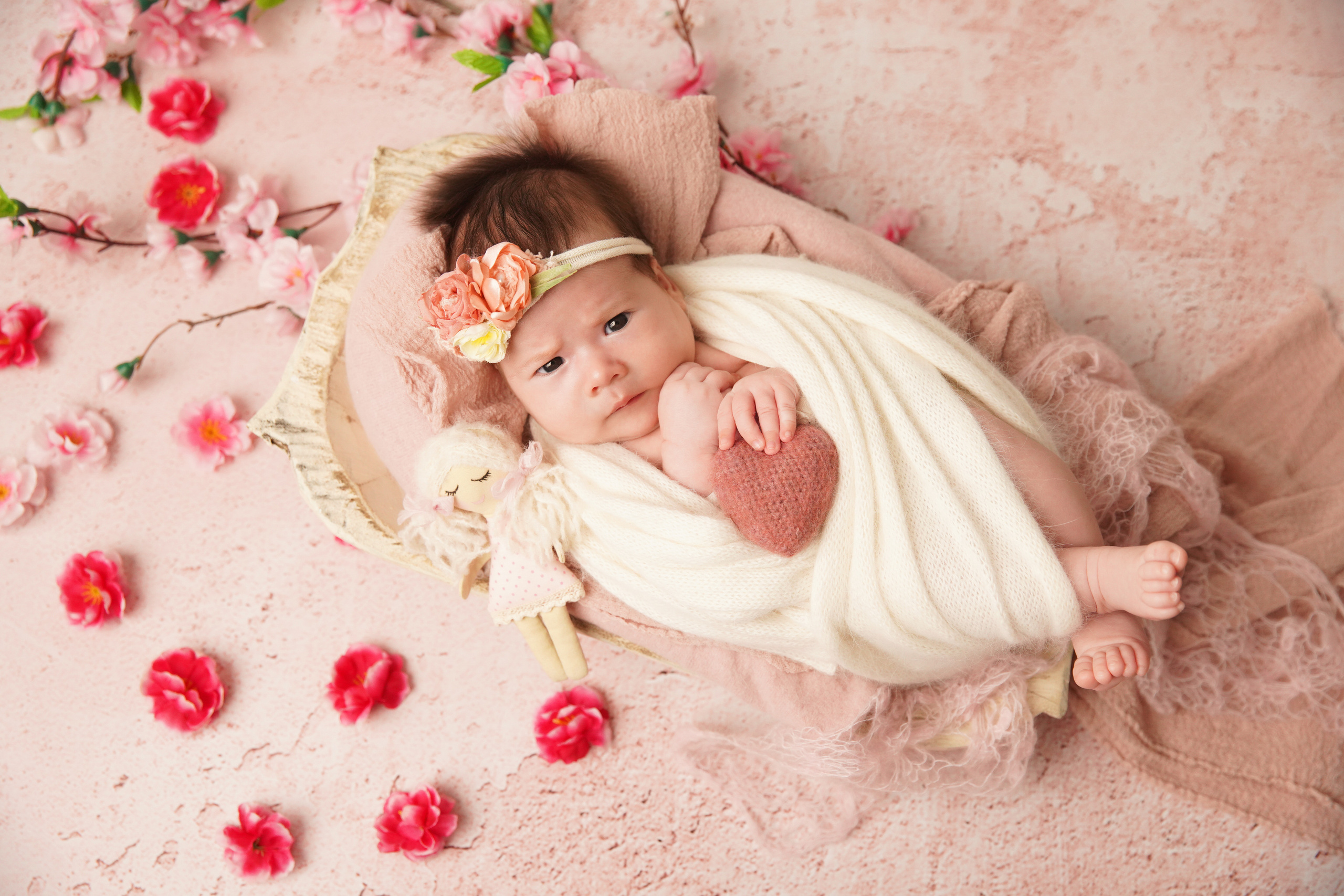 Девочки. Фотограф новорожденных. Семейный и детский фотограф в городе Сургуте