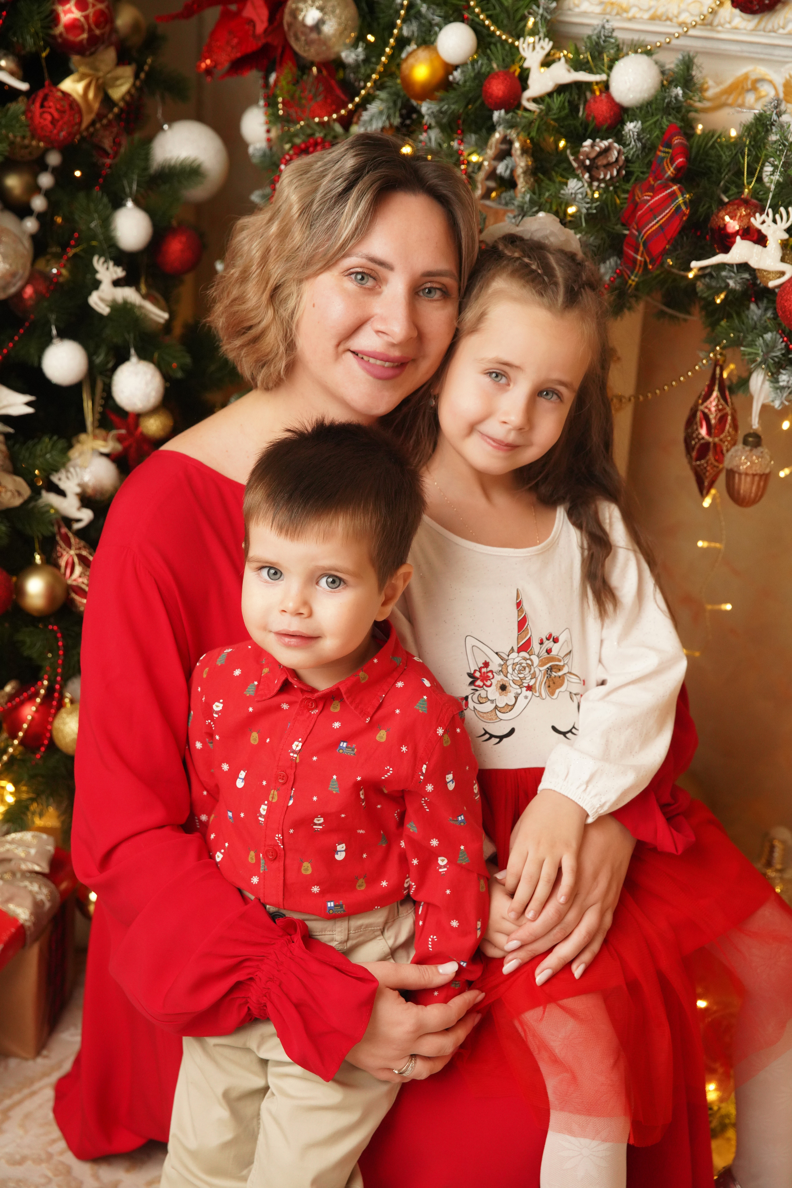 Новогодняя фотосессия. Фотограф новорожденных. Семейный и детский фотограф в городе Сургуте