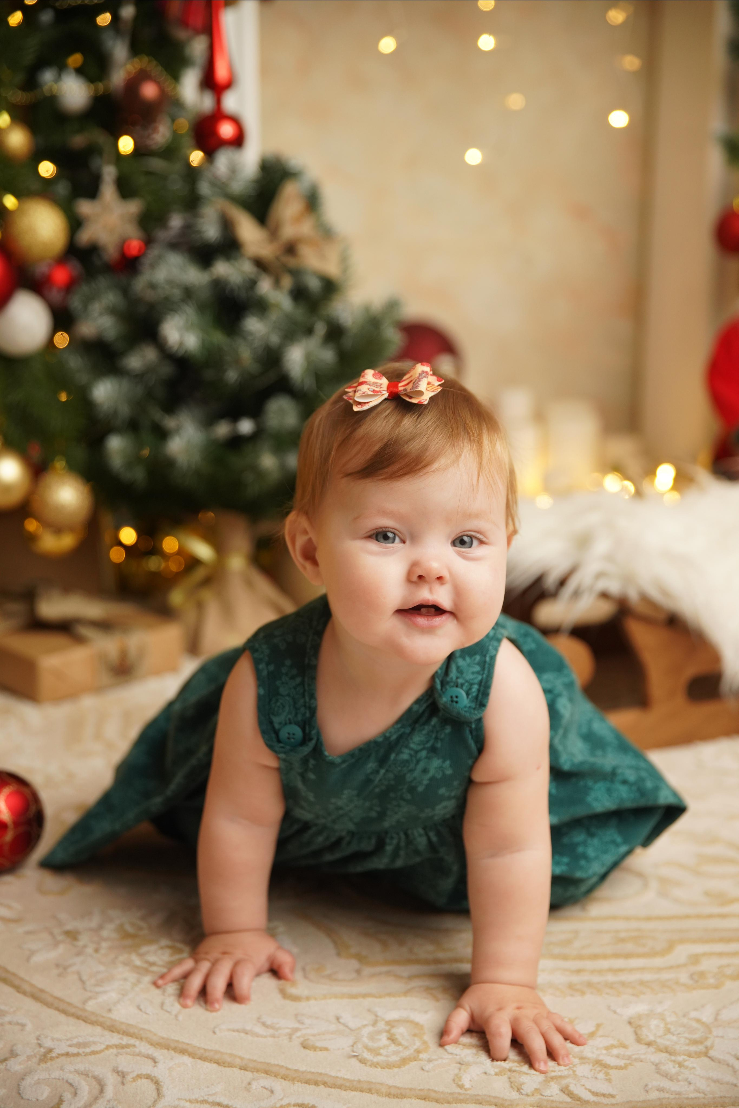 Новогодняя фотосессия. Фотограф новорожденных. Семейный и детский фотограф в городе Сургуте