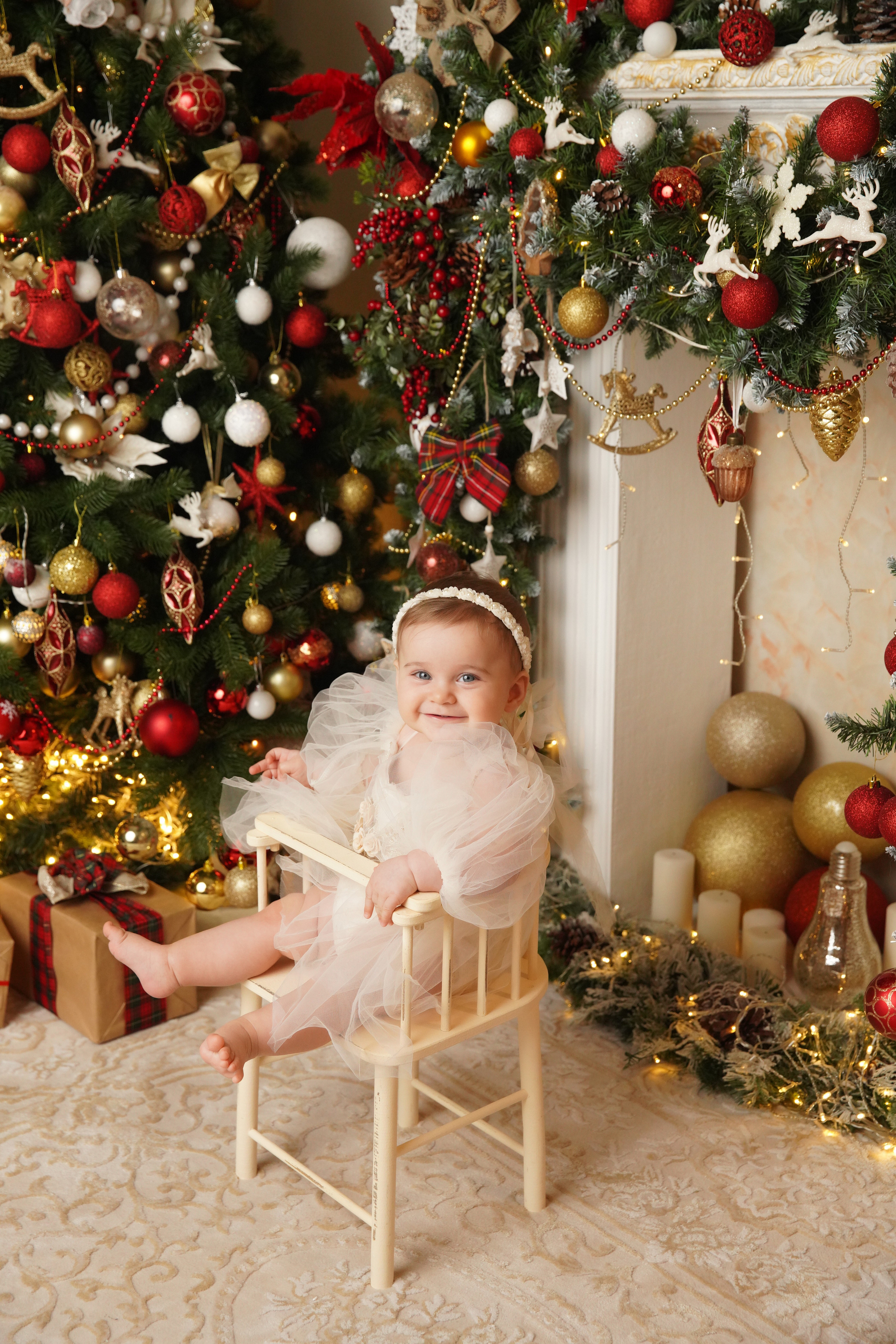 Новогодняя фотосессия. Фотограф новорожденных. Семейный и детский фотограф в городе Сургуте