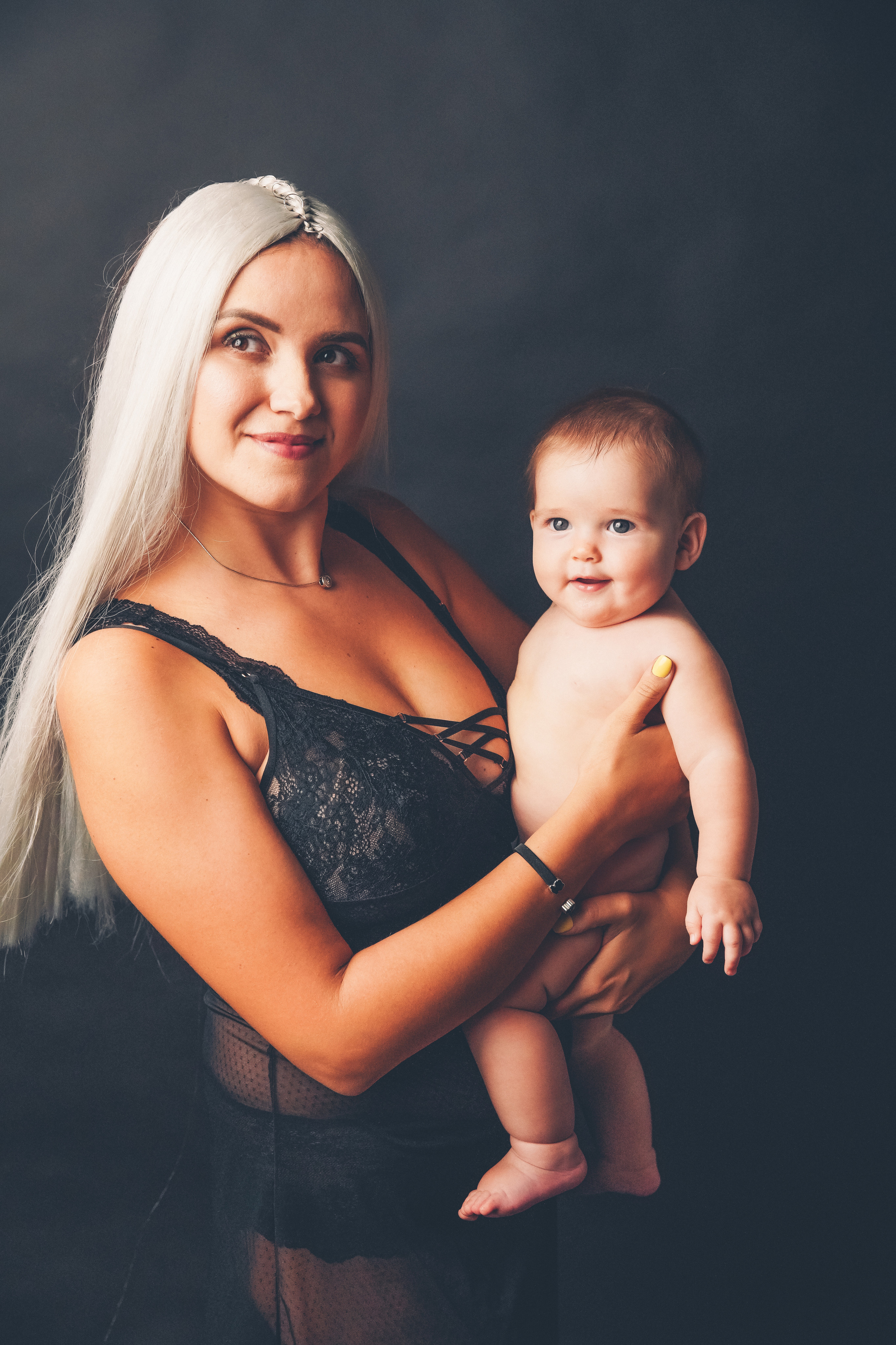 Мама и Дочь. Фотограф новорожденных. Семейный и детский фотограф в городе Сургуте