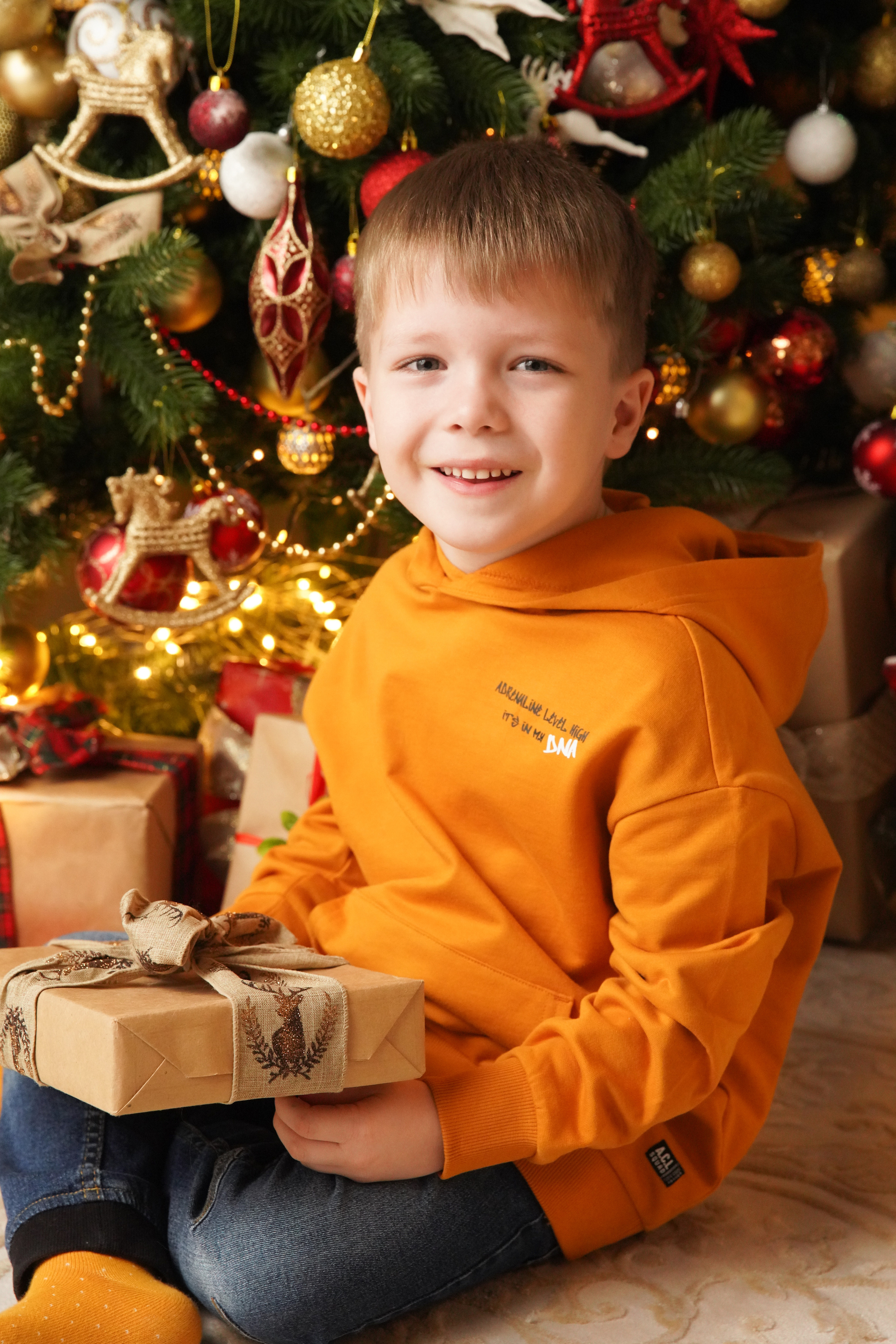 Новогодняя фотосессия. Фотограф новорожденных. Семейный и детский фотограф в городе Сургуте