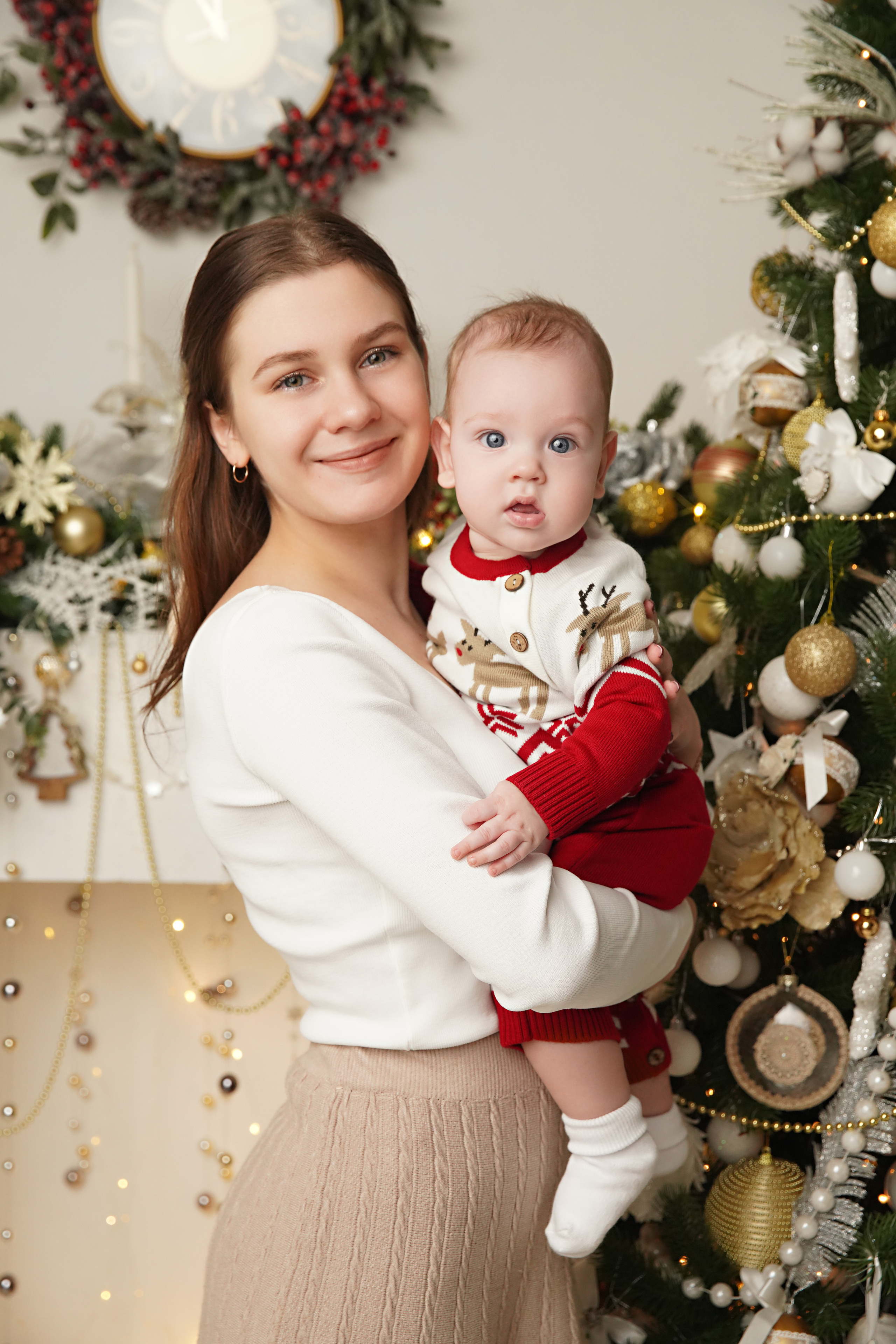 Новогодняя фотосессия. Фотограф новорожденных. Семейный и детский фотограф в городе Сургуте