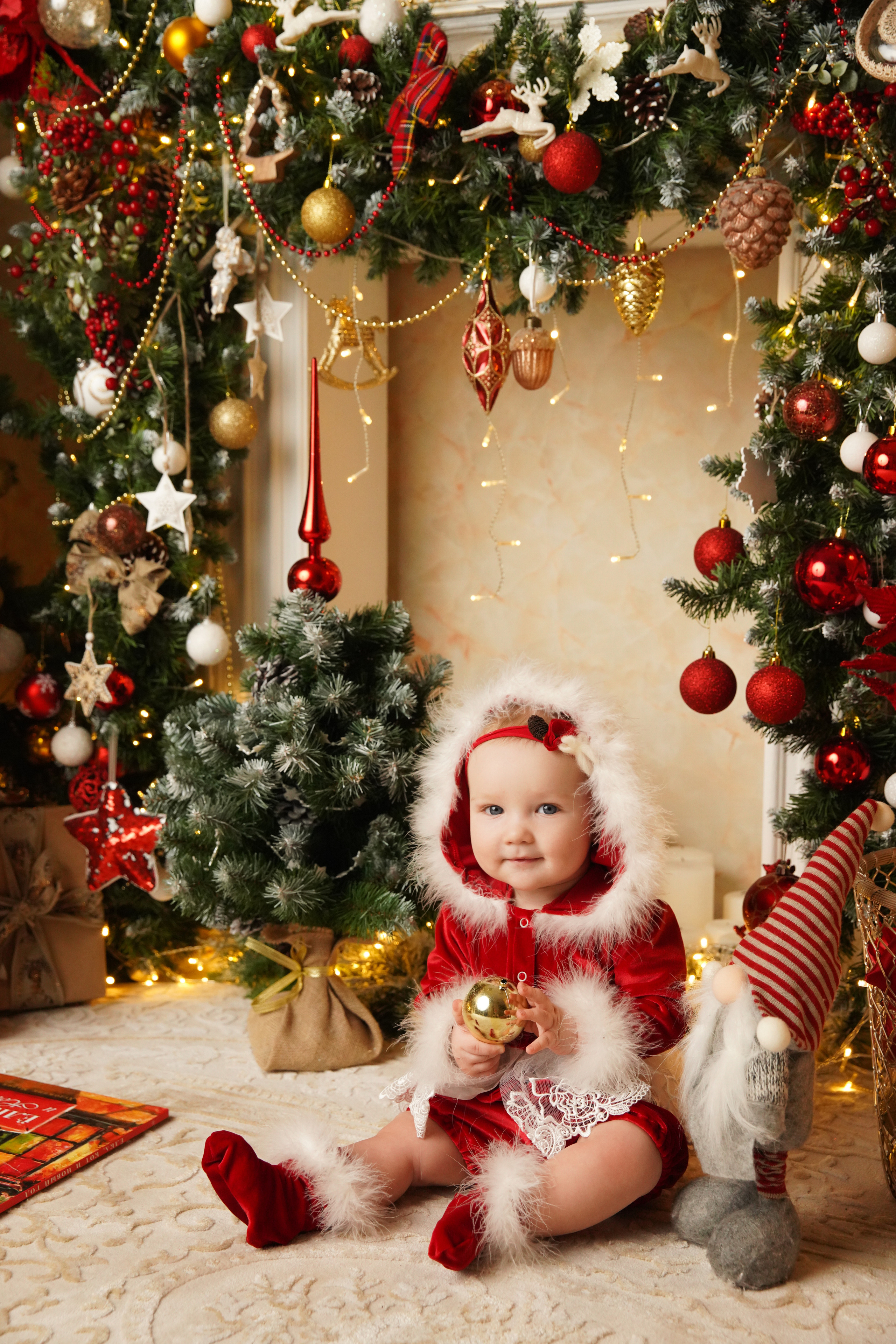 Новогодняя фотосессия. Фотограф новорожденных. Семейный и детский фотограф в городе Сургуте