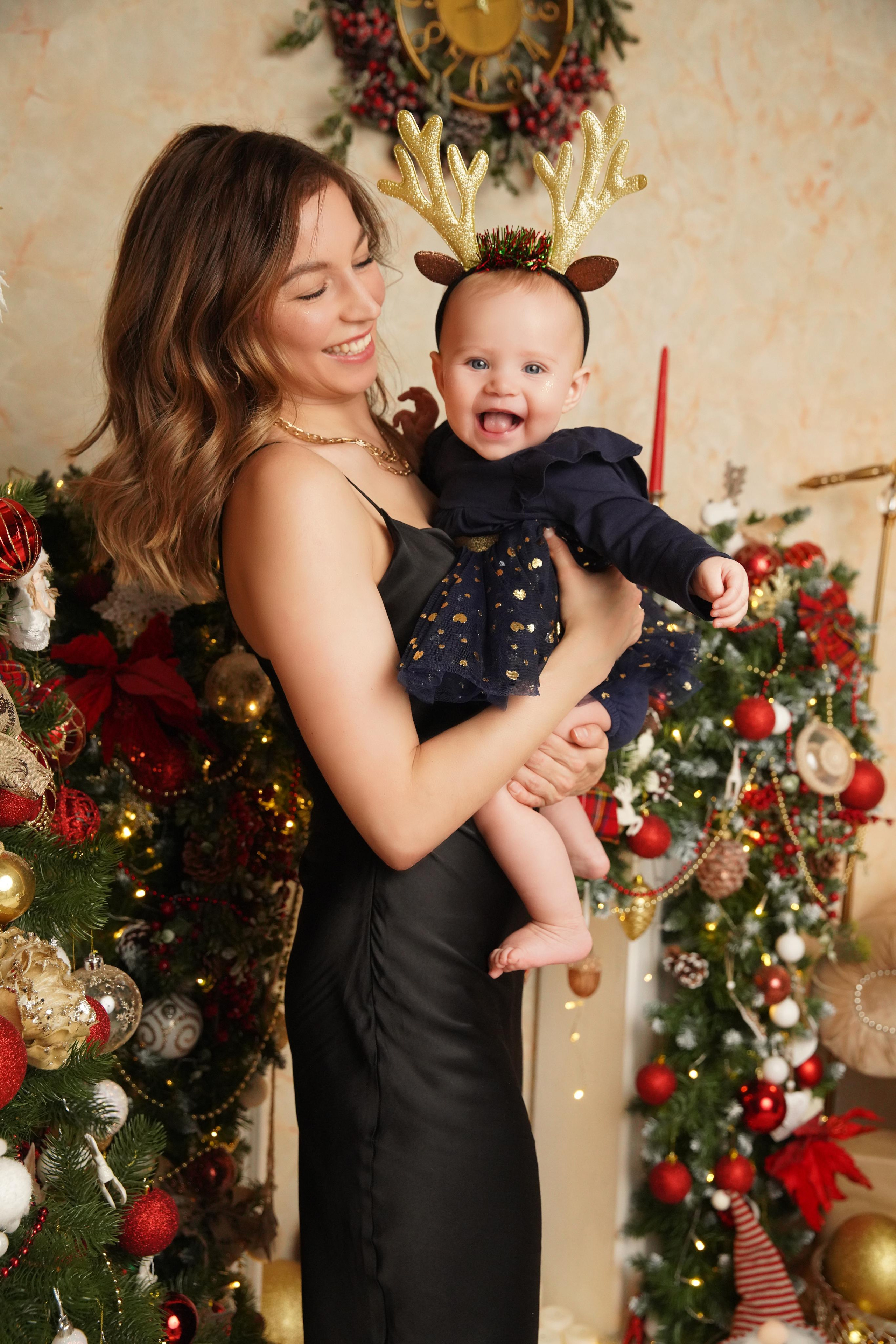 Новогодняя фотосессия. Фотограф новорожденных. Семейный и детский фотограф в городе Сургуте