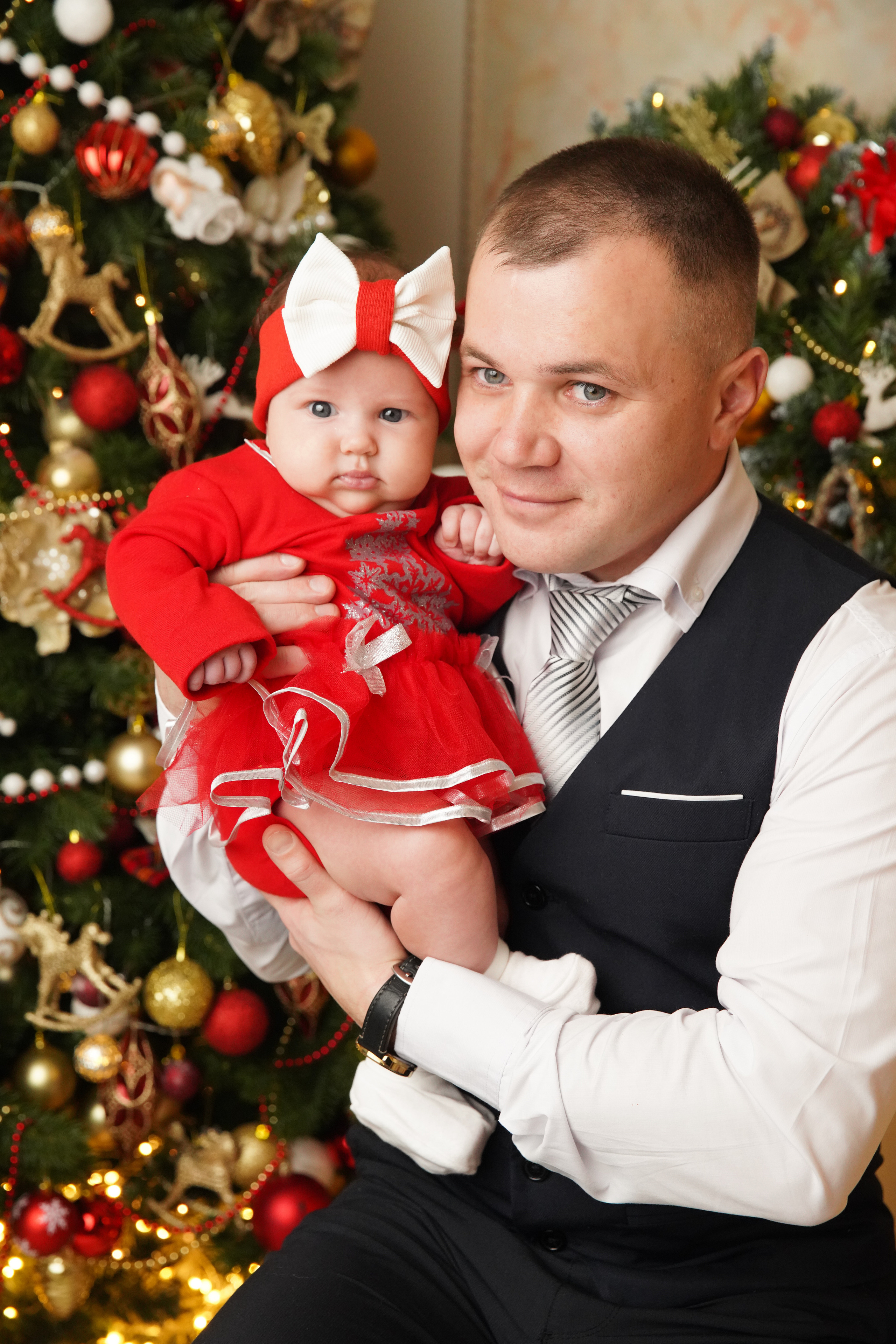 Новогодняя фотосессия. Фотограф новорожденных. Семейный и детский фотограф в городе Сургуте