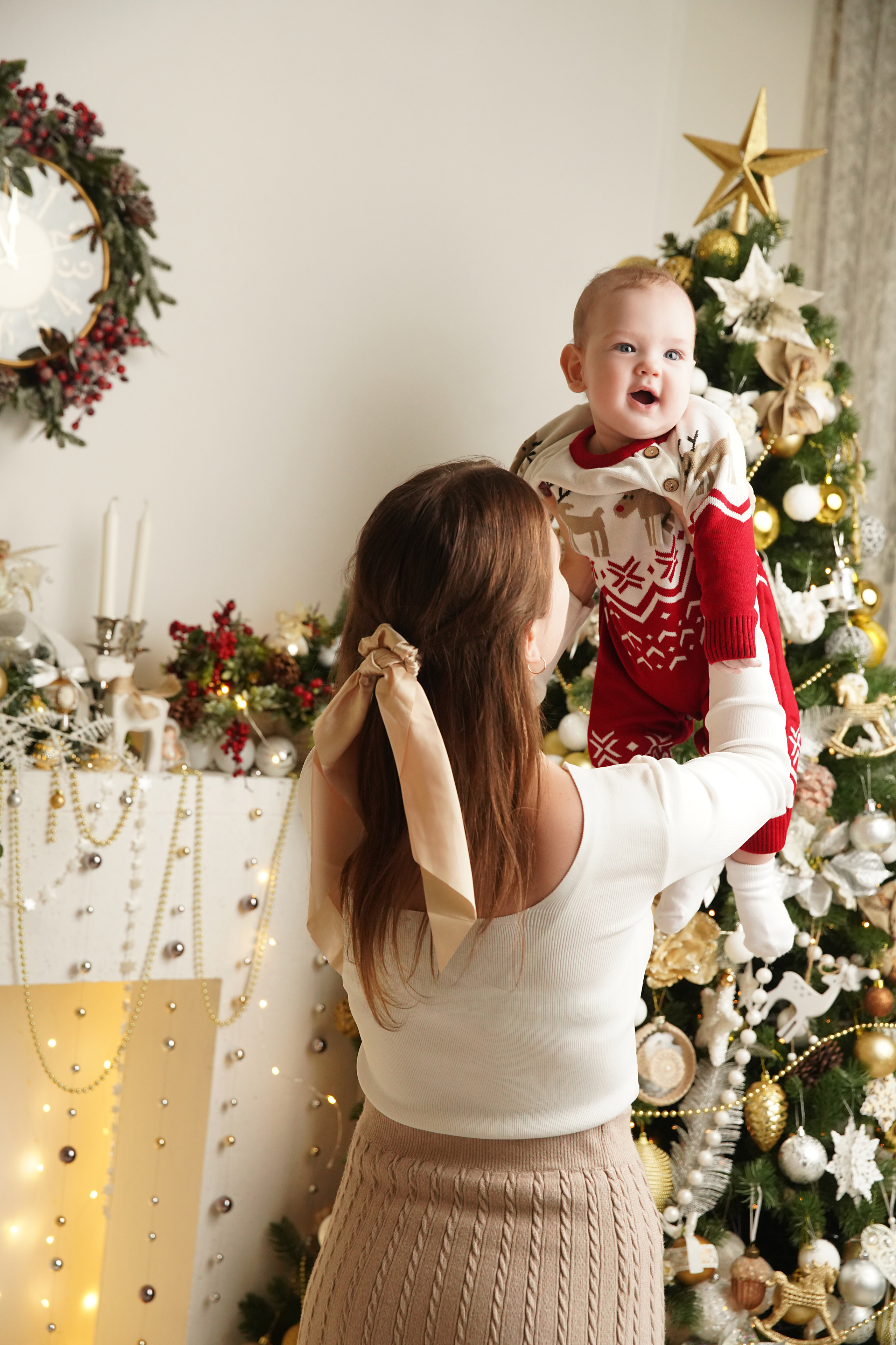 Новогодняя фотосессия. Фотограф новорожденных. Семейный и детский фотограф в городе Сургуте
