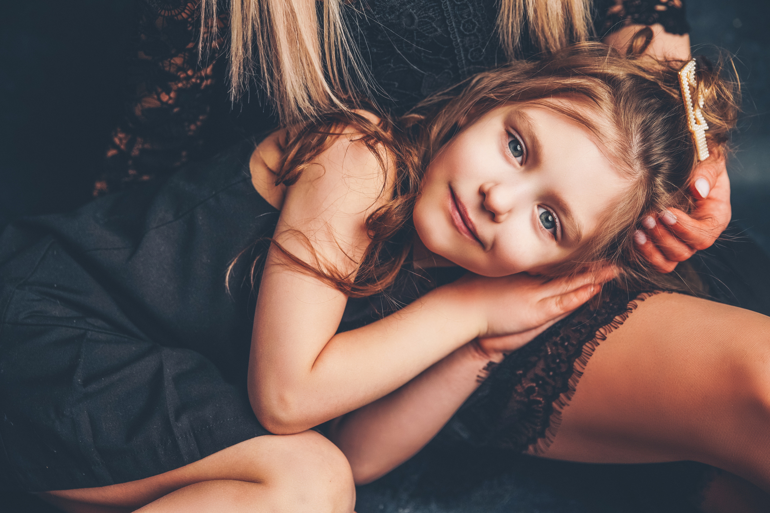 Мама и Дочь. Фотограф новорожденных. Семейный и детский фотограф в городе Сургуте