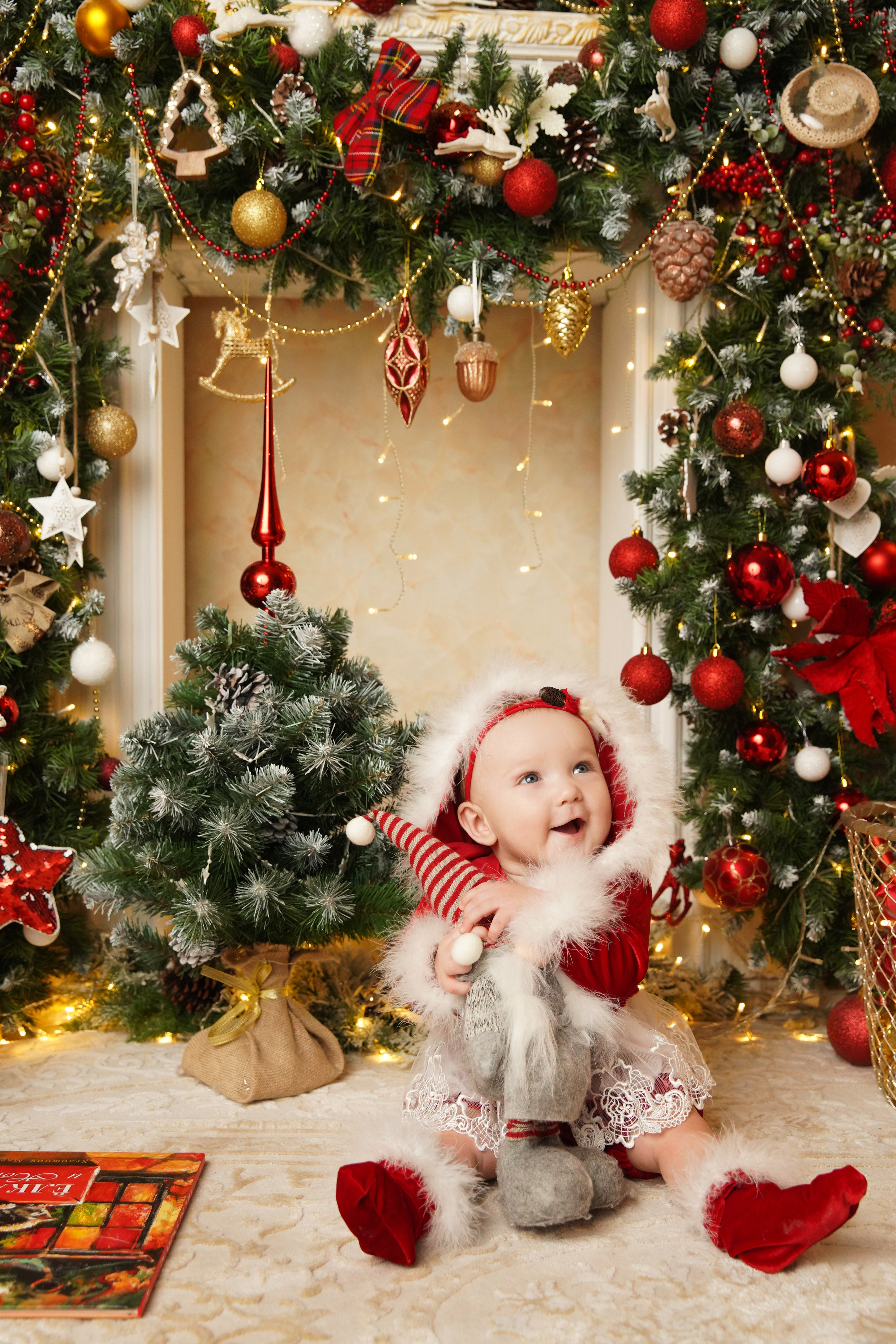 Новогодняя фотосессия. Фотограф новорожденных. Семейный и детский фотограф в городе Сургуте