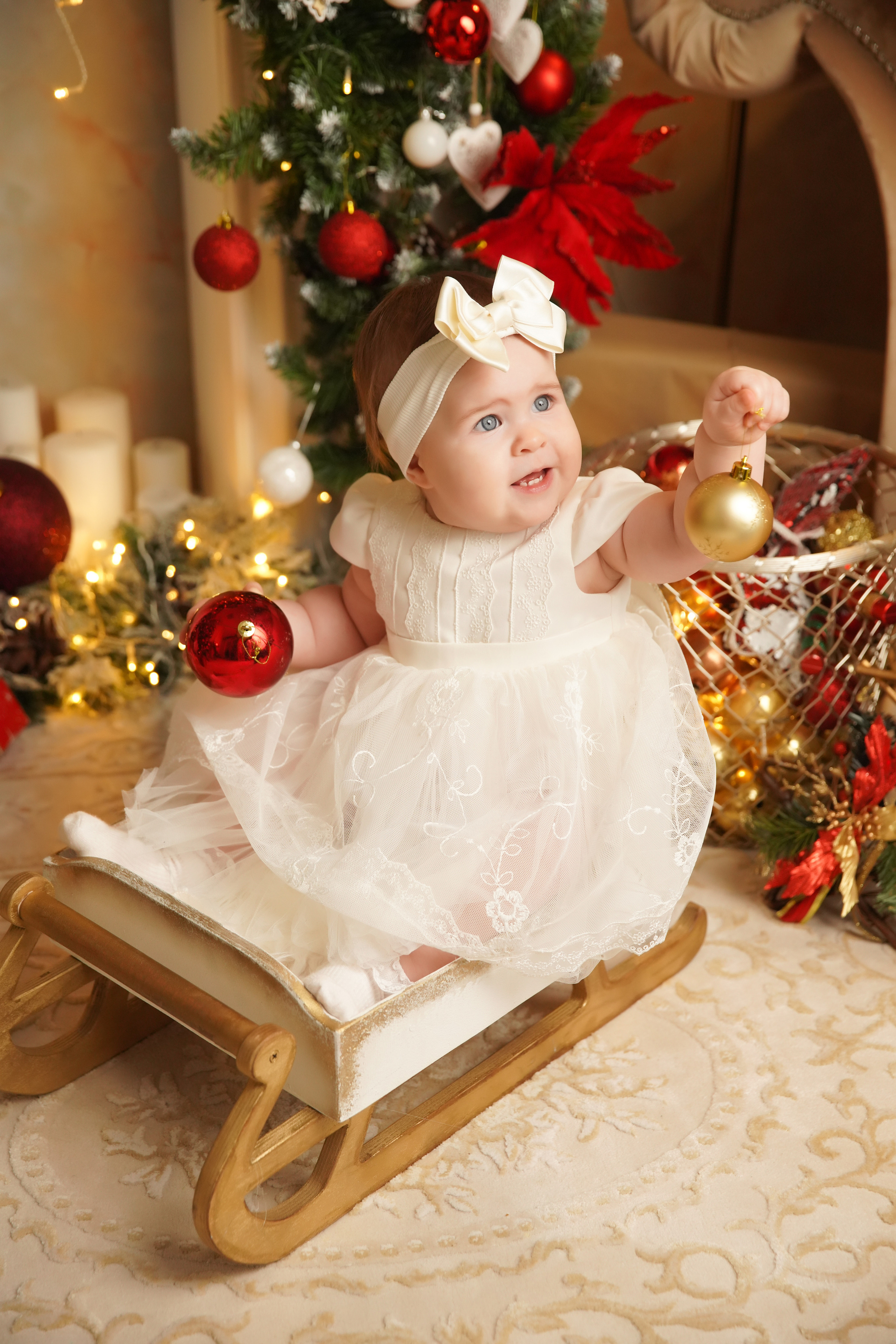 Новогодняя фотосессия. Фотограф новорожденных. Семейный и детский фотограф в городе Сургуте