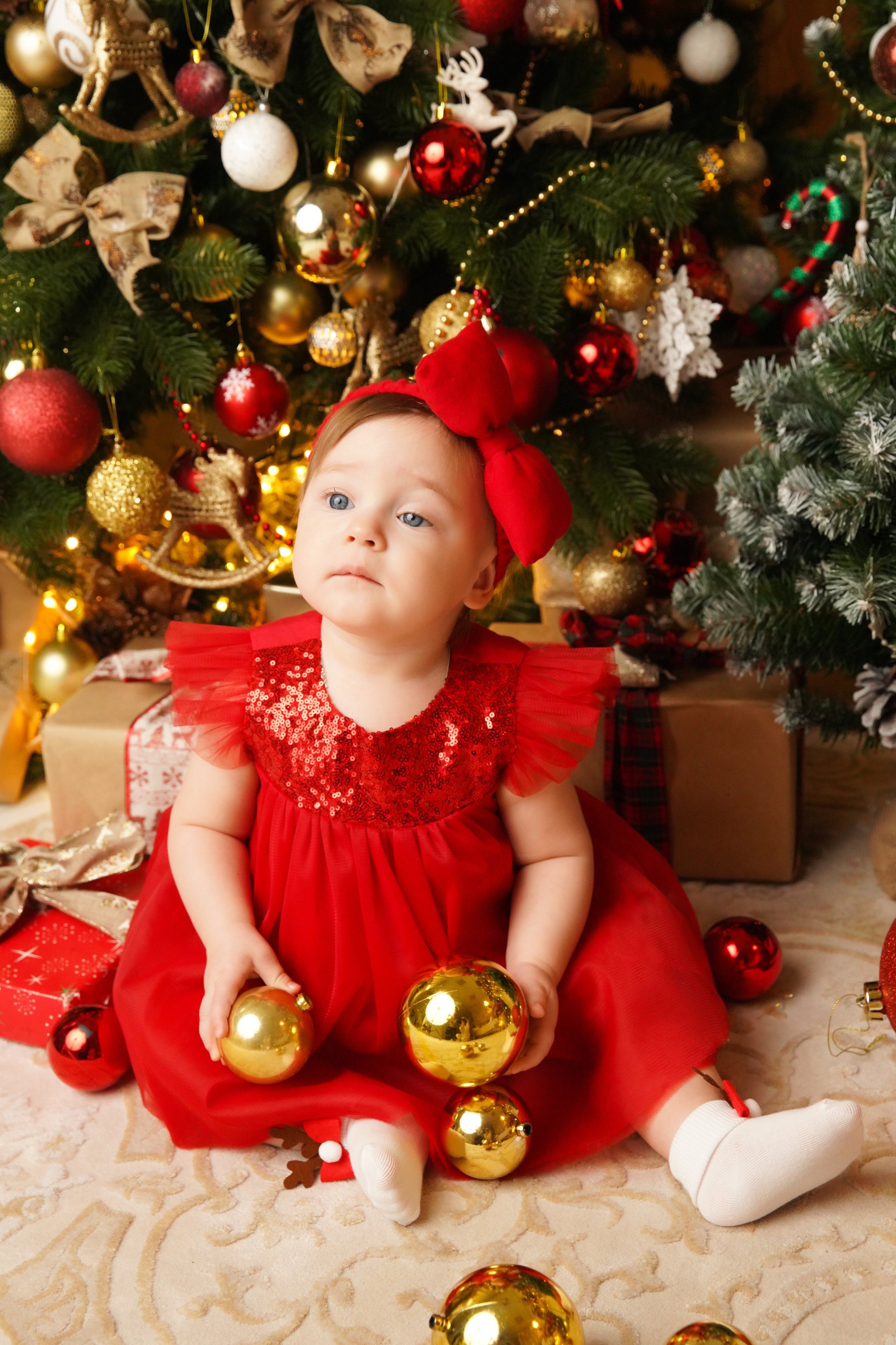 Новогодняя фотосессия. Фотограф новорожденных. Семейный и детский фотограф в городе Сургуте