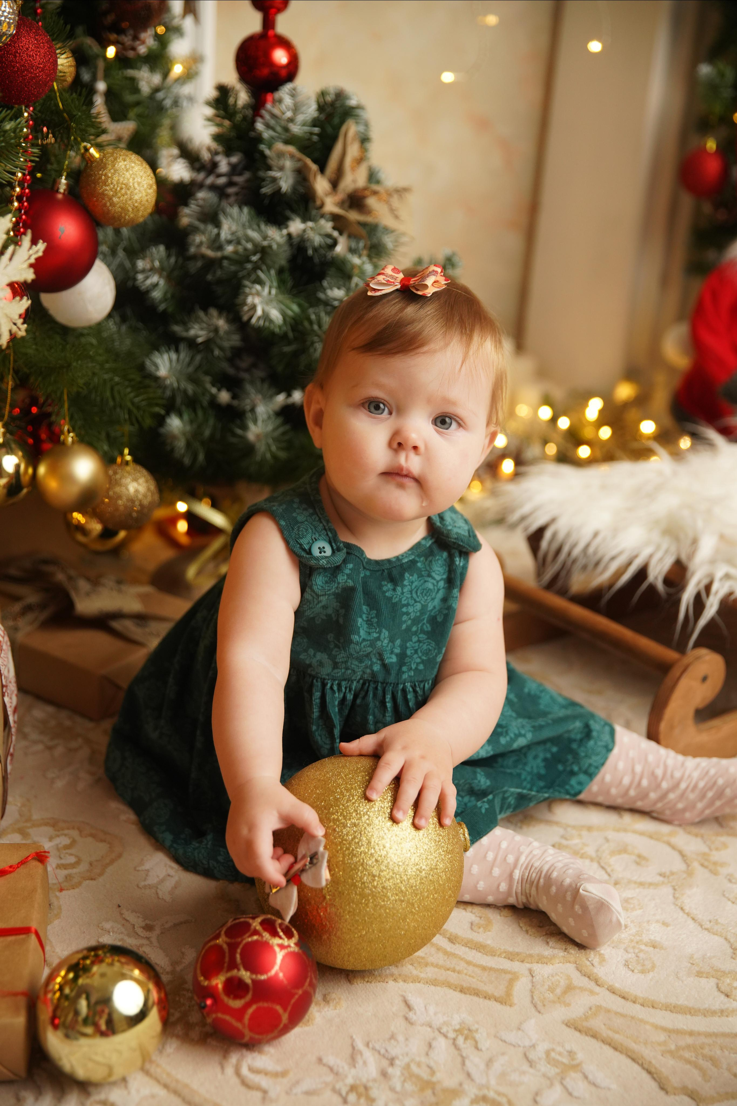 Новогодняя фотосессия. Фотограф новорожденных. Семейный и детский фотограф в городе Сургуте