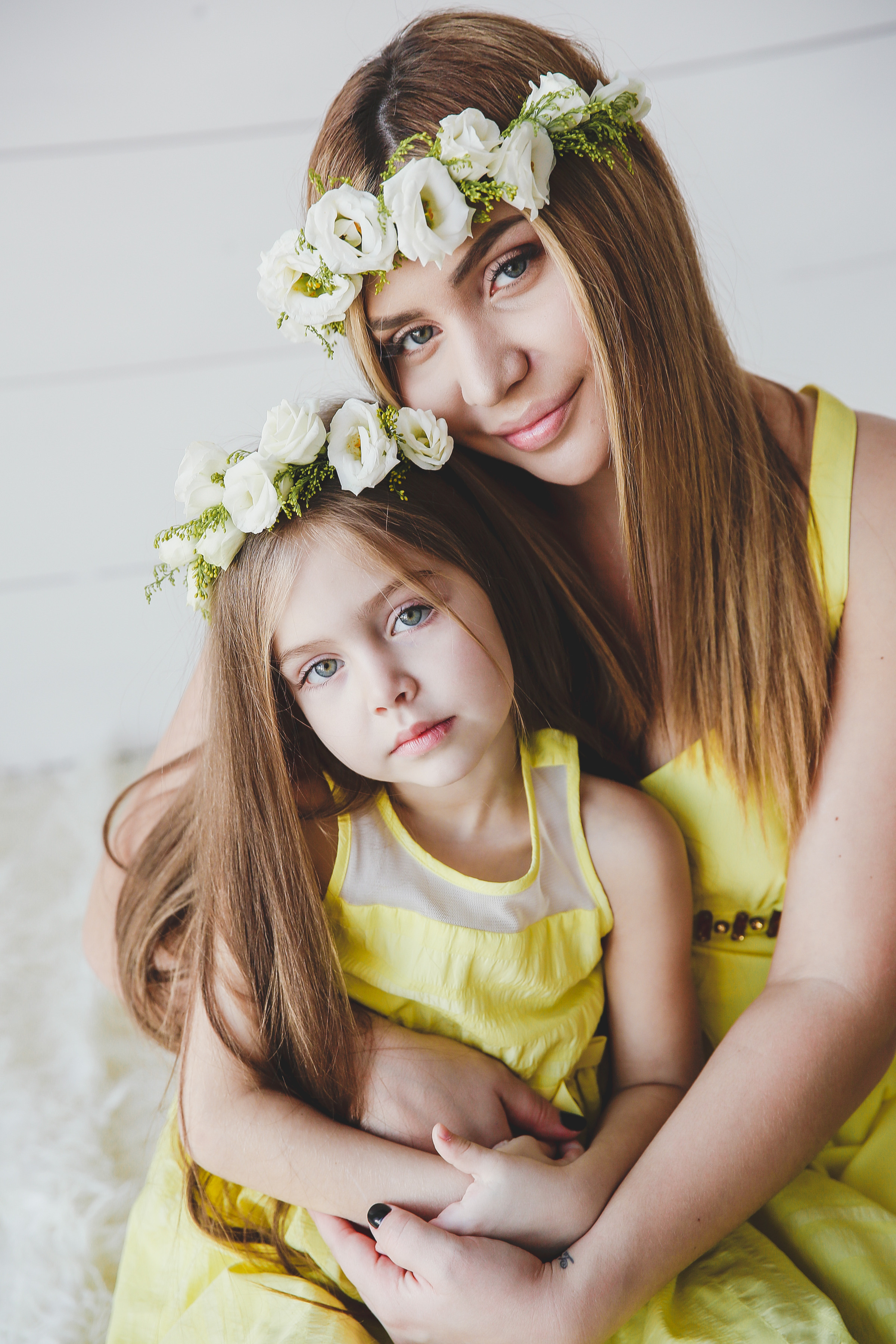 Мама и Дочь. Фотограф новорожденных. Семейный и детский фотограф в городе Сургуте