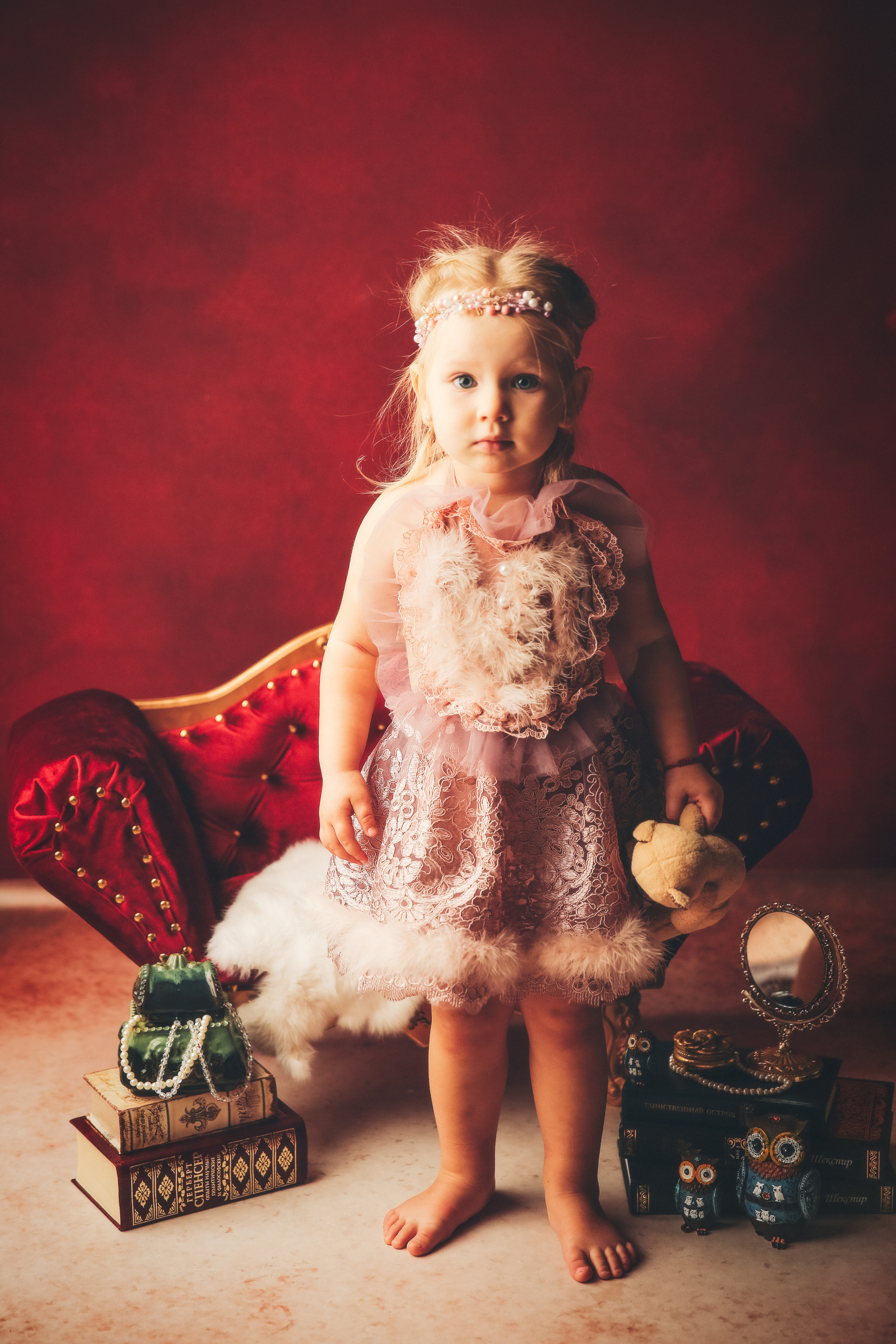 Эпоха Возрождения. Фотограф новорожденных. Семейный и детский фотограф в городе Сургуте