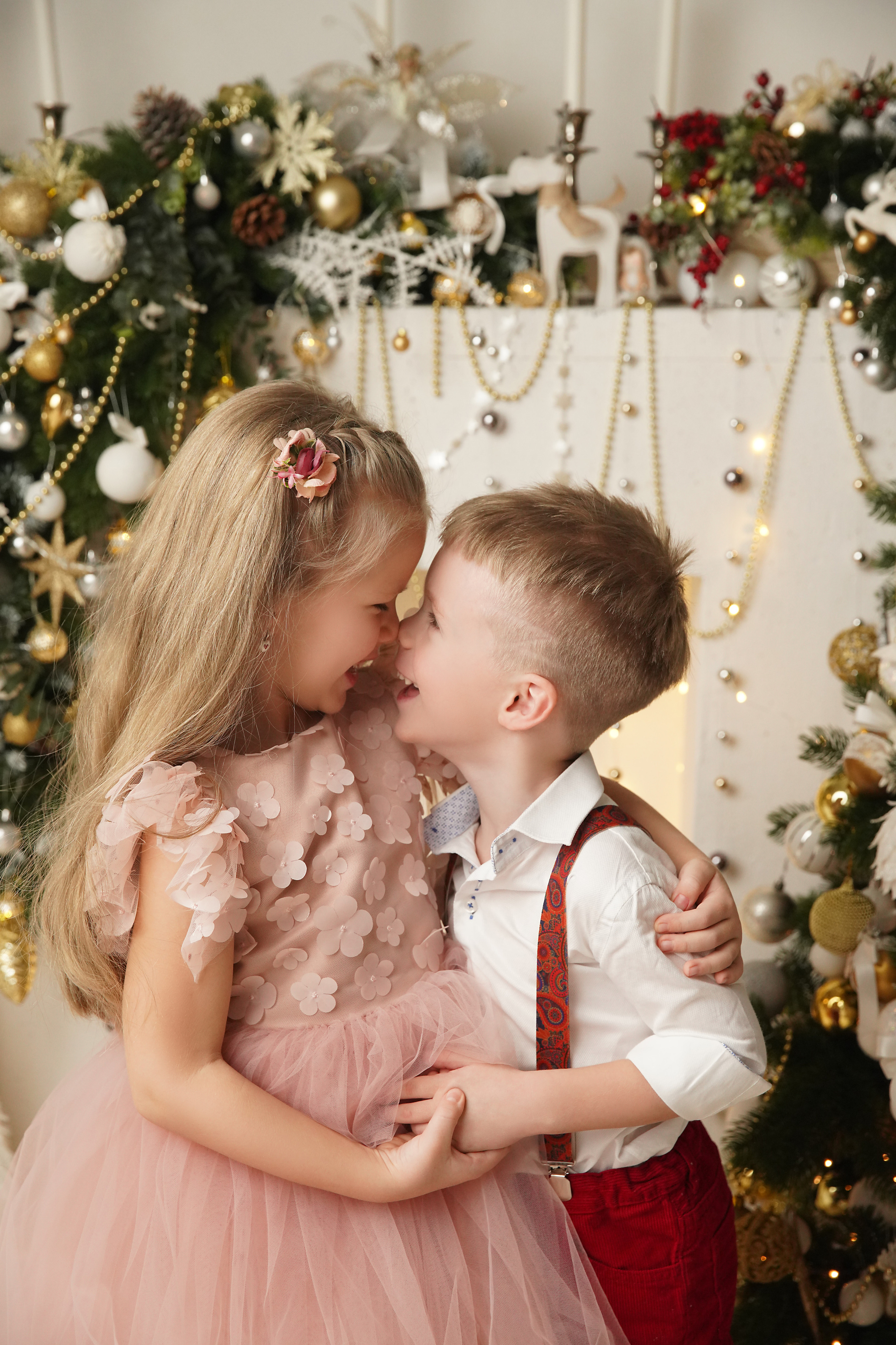 Новогодняя фотосессия. Фотограф новорожденных. Семейный и детский фотограф в городе Сургуте
