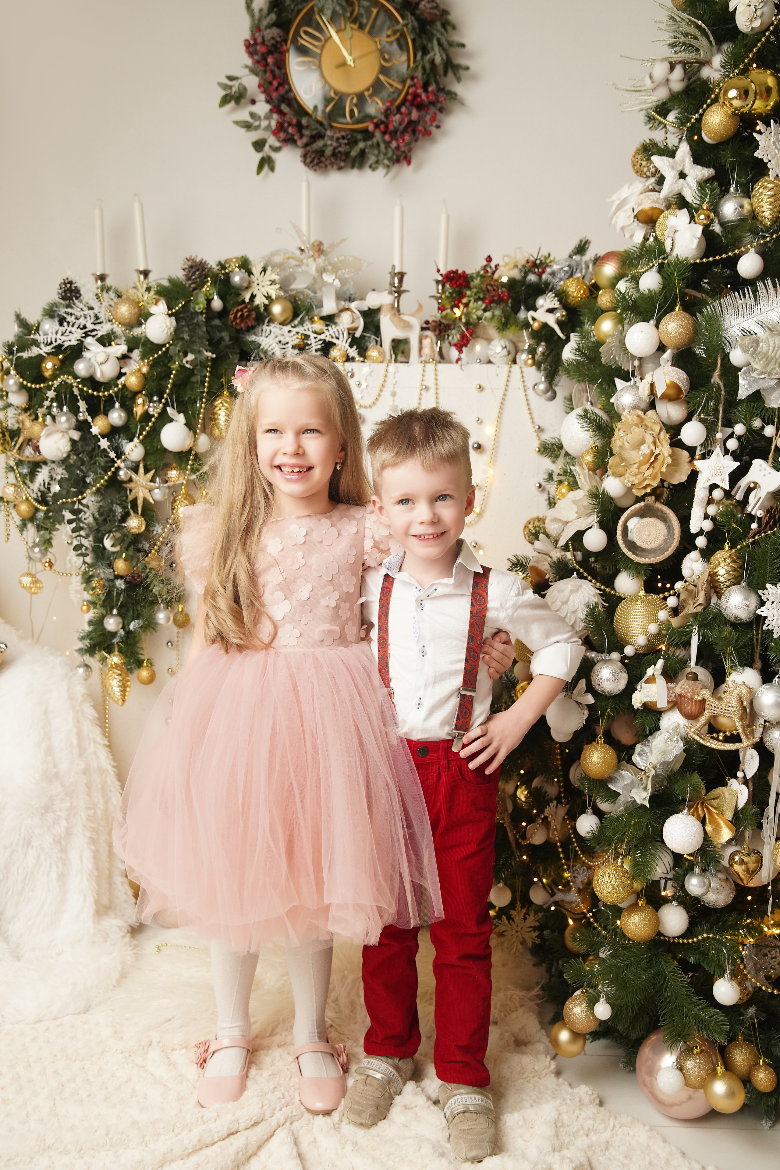 Новогодняя фотосессия. Фотограф новорожденных. Семейный и детский фотограф в городе Сургуте