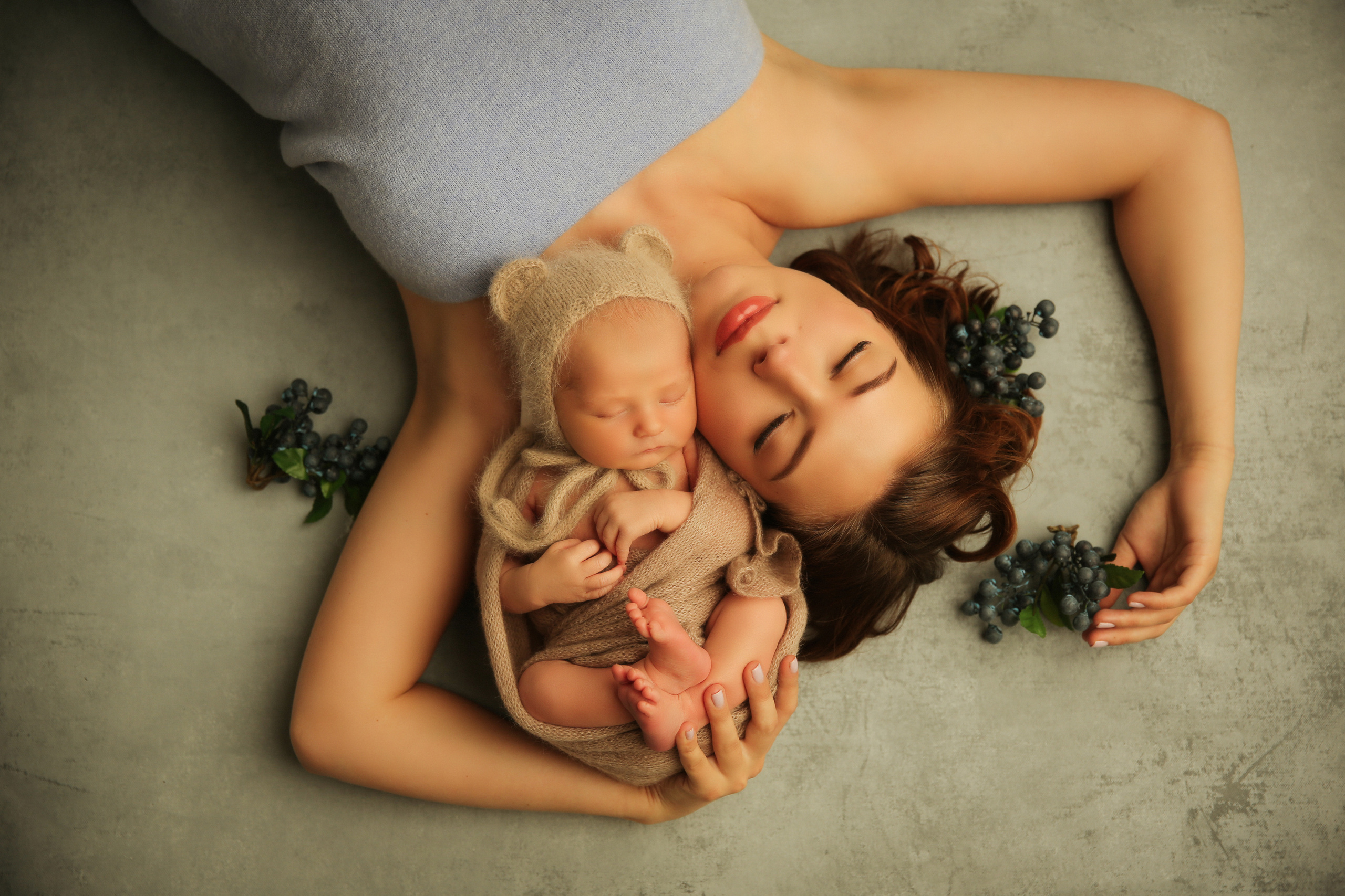 Мама и Малыш. Фотограф новорожденных. Семейный и детский фотограф в городе Сургуте