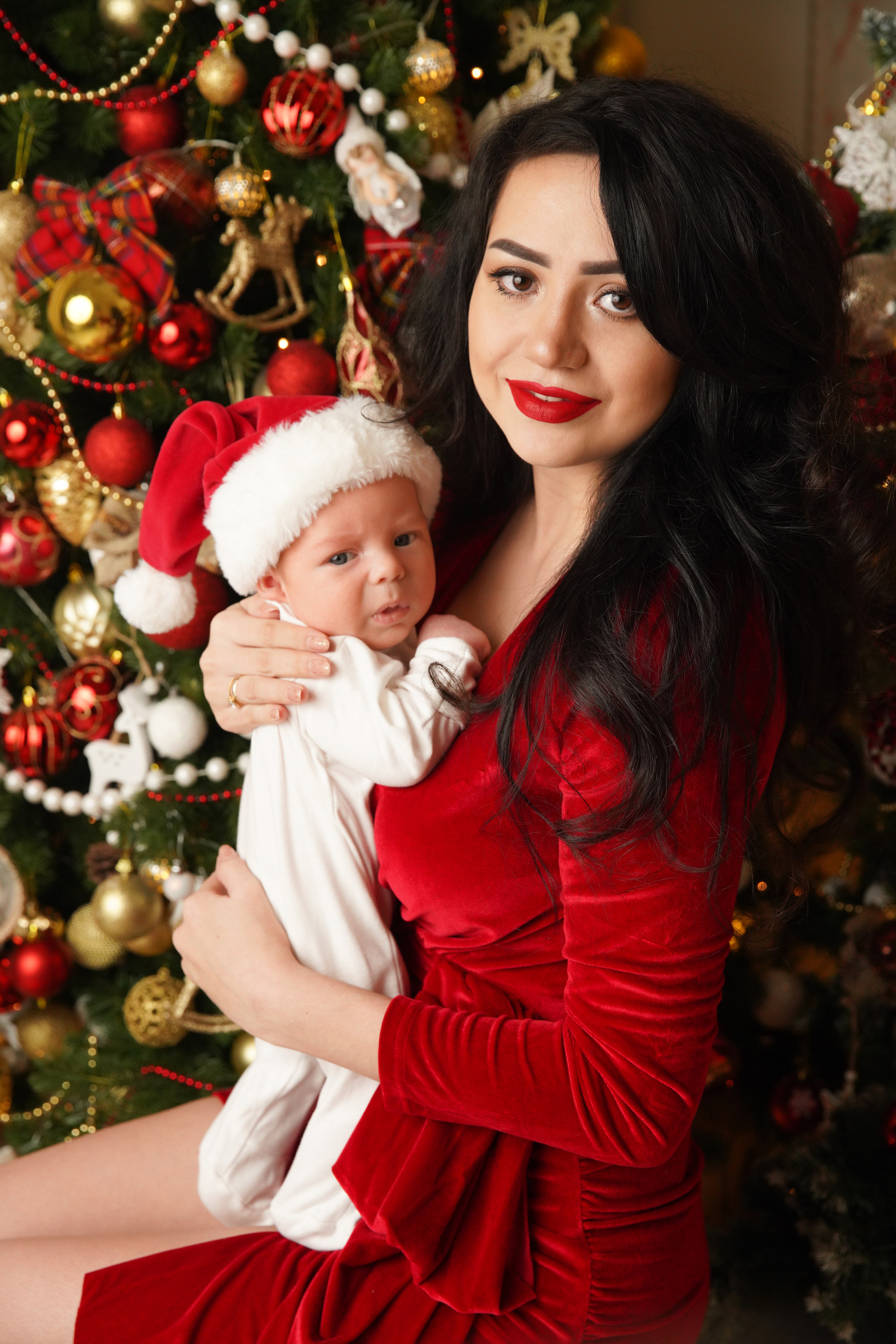 Новогодняя фотосессия. Фотограф новорожденных. Семейный и детский фотограф в городе Сургуте