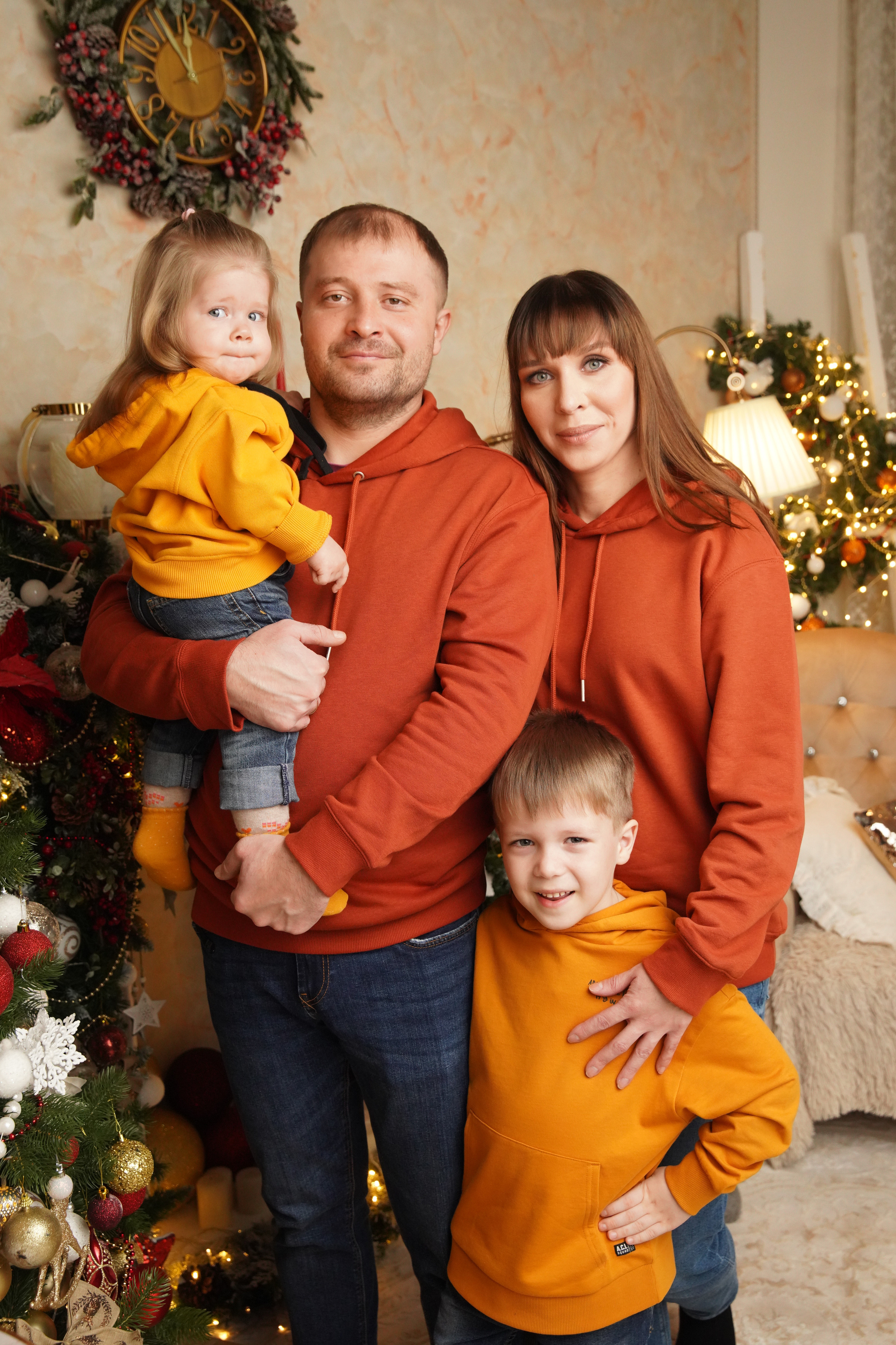 Новогодняя фотосессия. Фотограф новорожденных. Семейный и детский фотограф в городе Сургуте