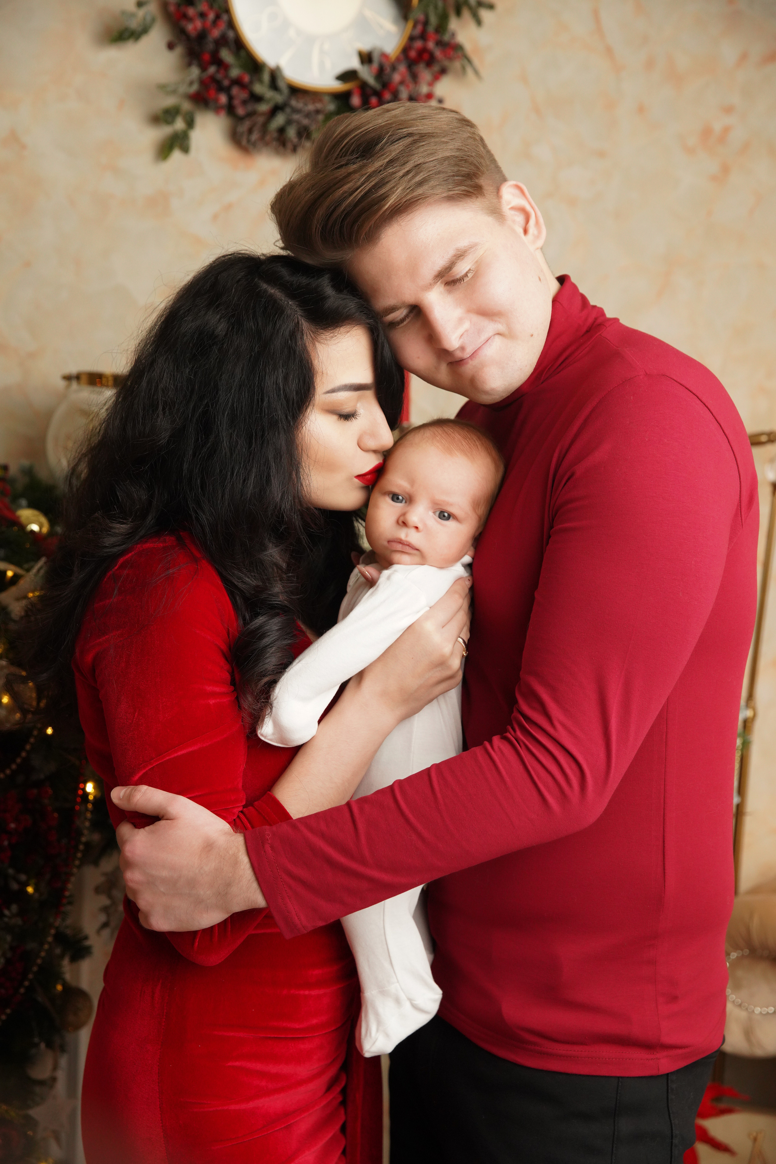 Новогодняя фотосессия. Фотограф новорожденных. Семейный и детский фотограф в городе Сургуте